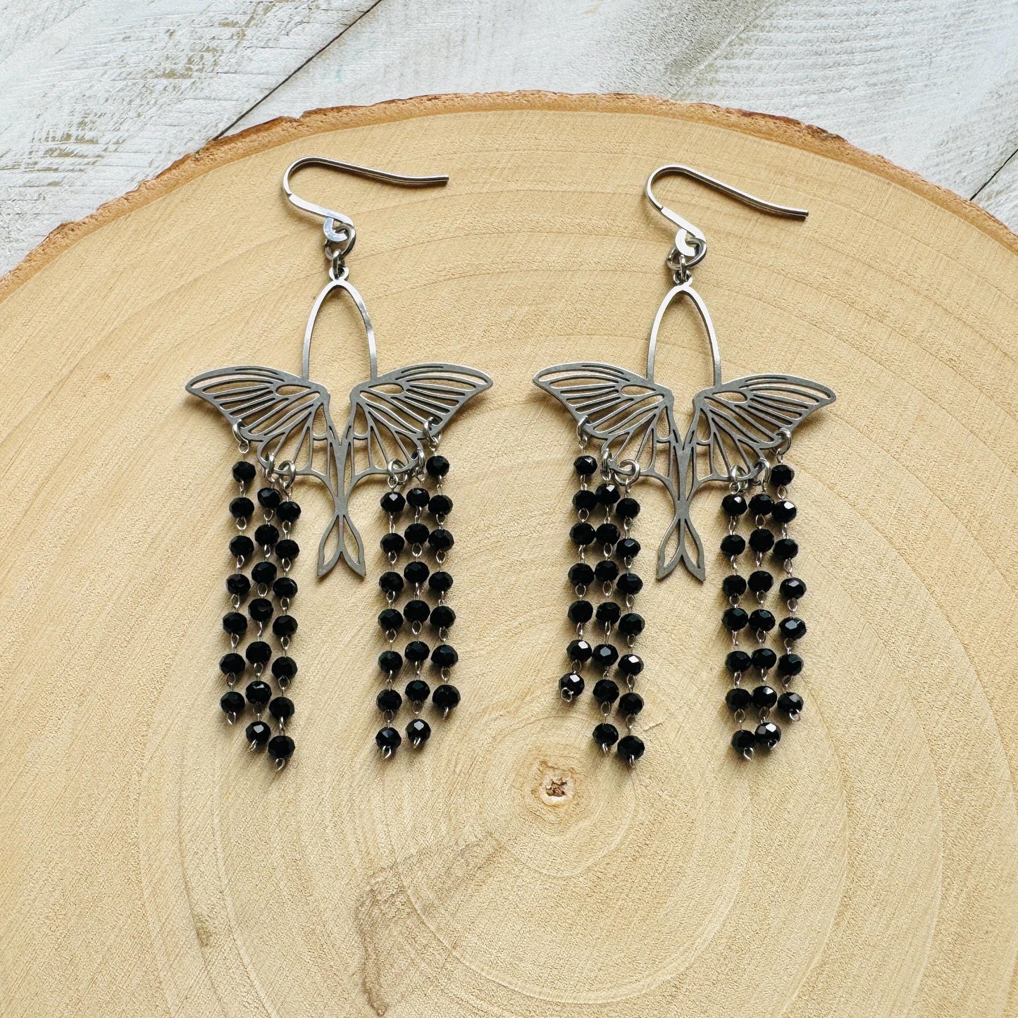 Moth Earrings