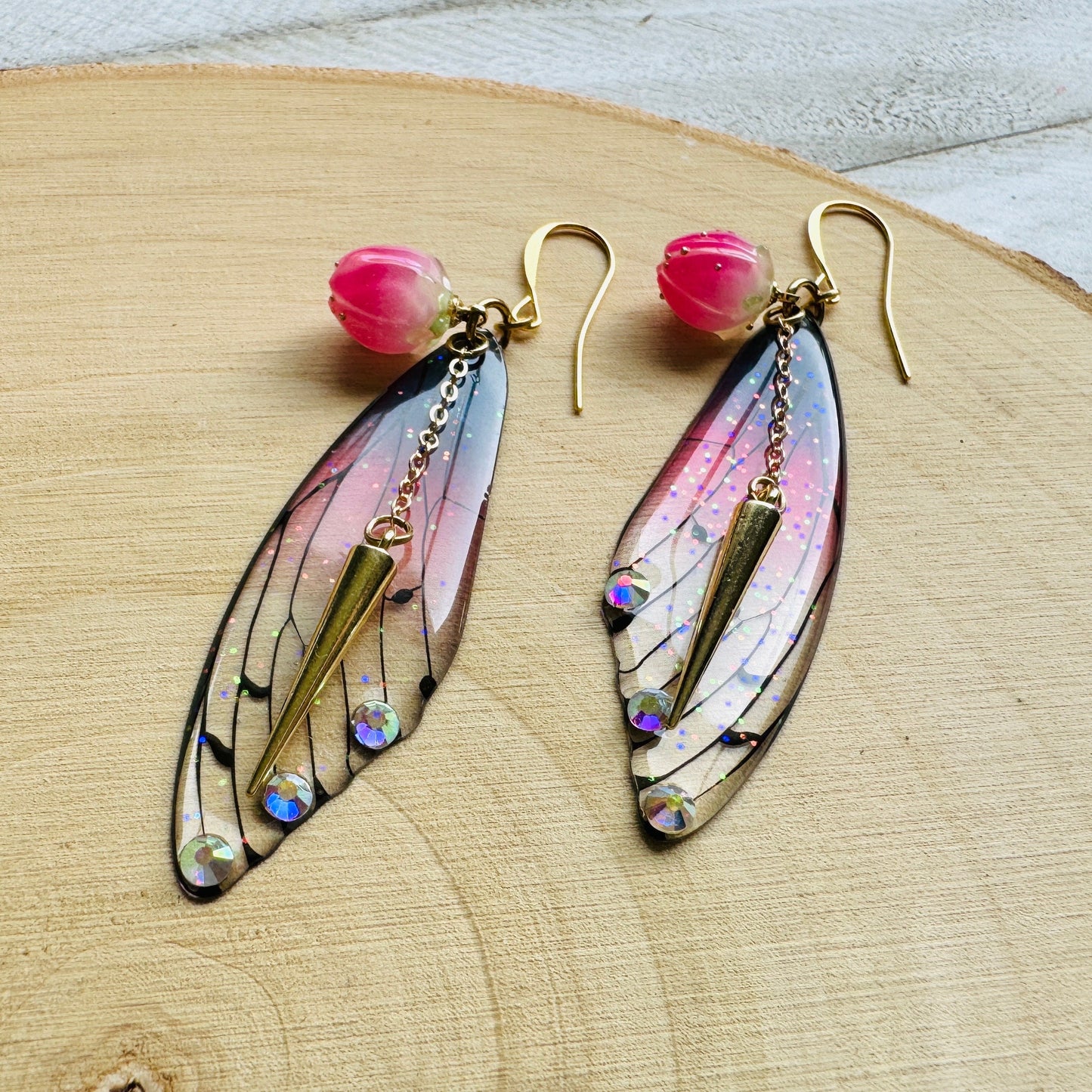 Butterfly Wing Earrings