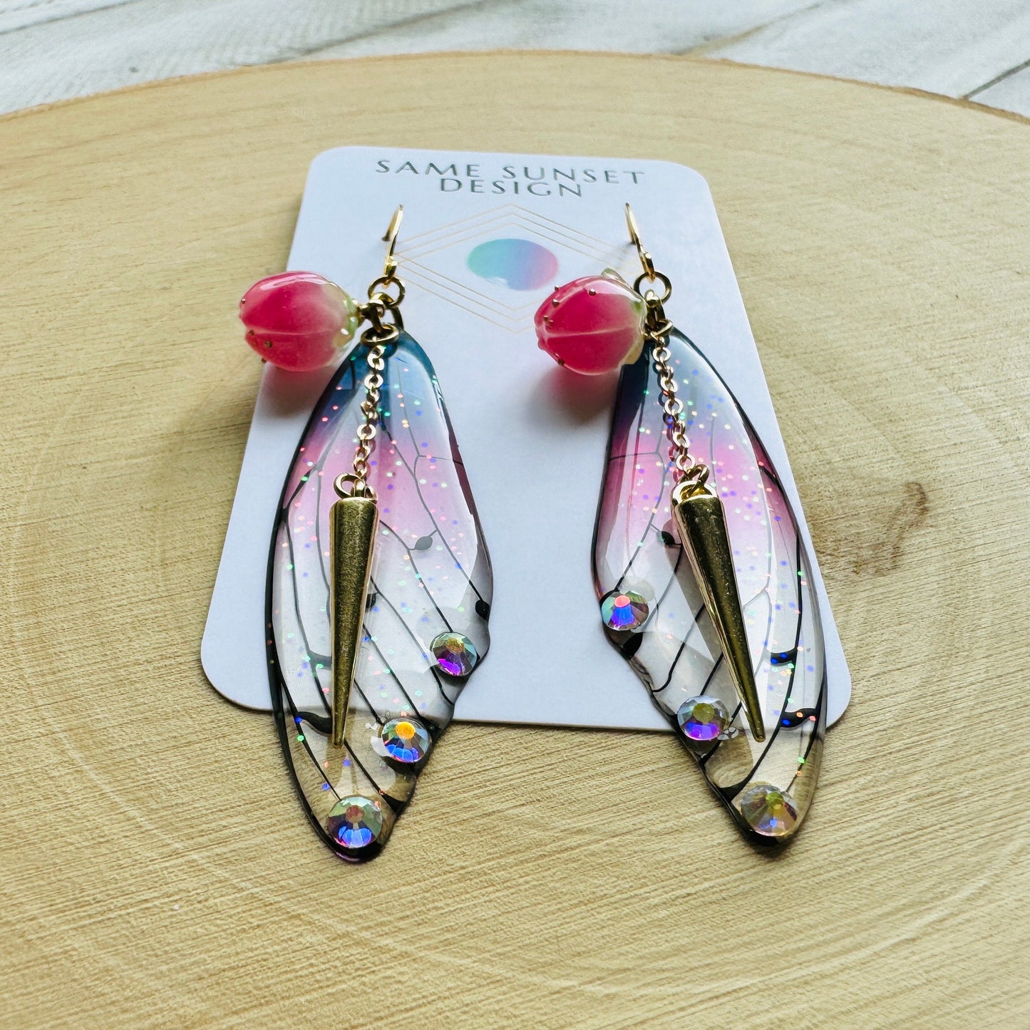 Butterfly Wing Earrings