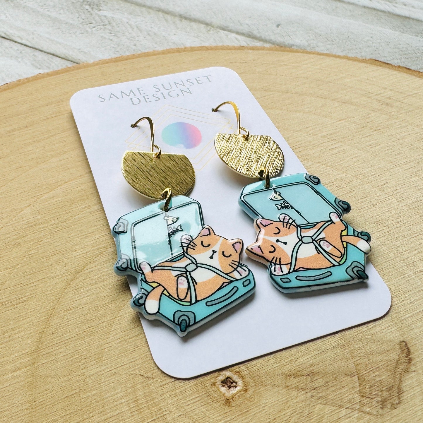 Cat Earrings