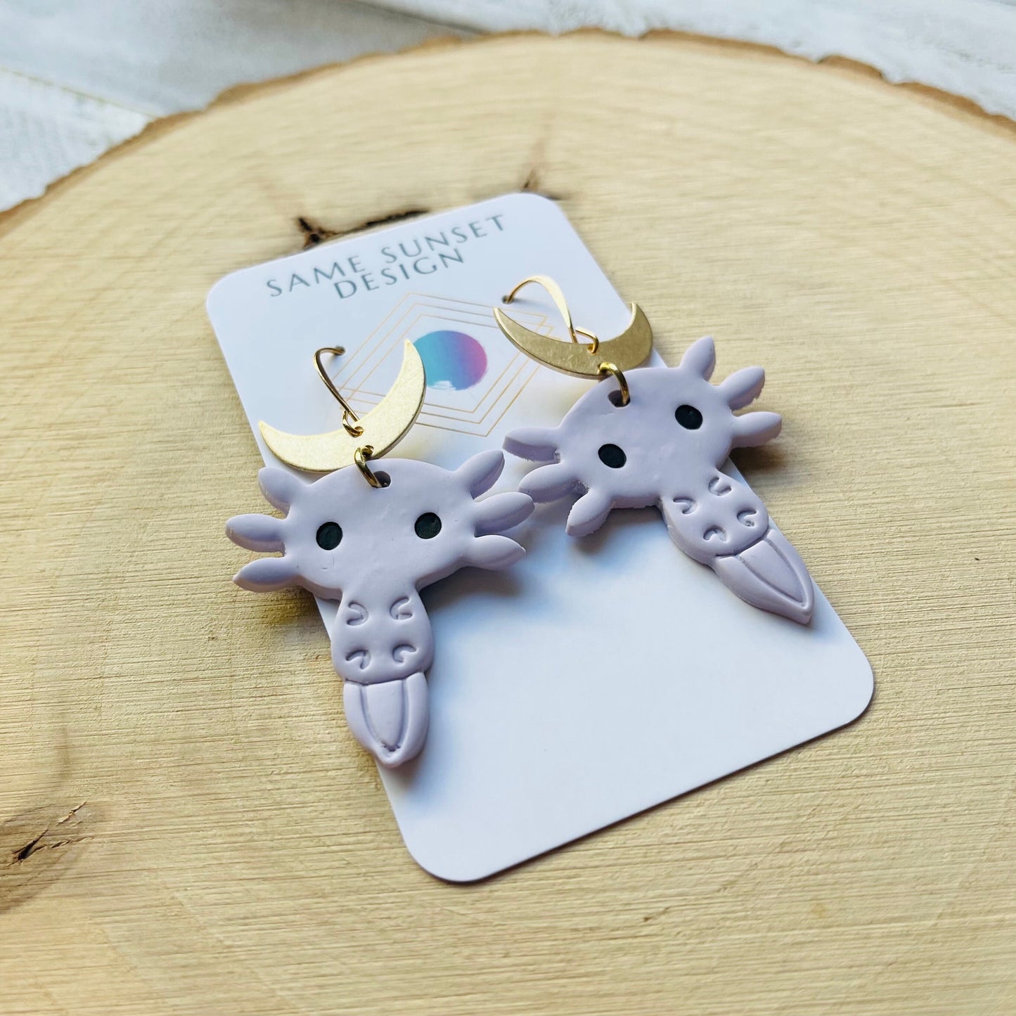 Axolotl Earrings