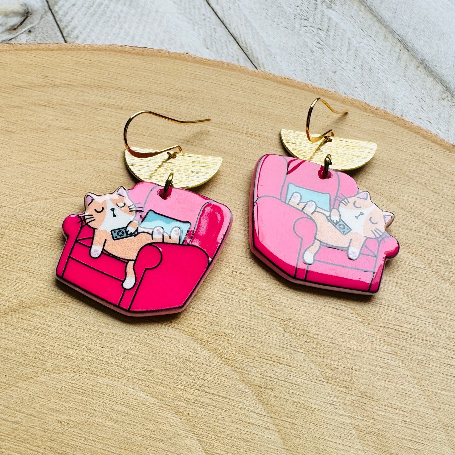 Cat Earrings