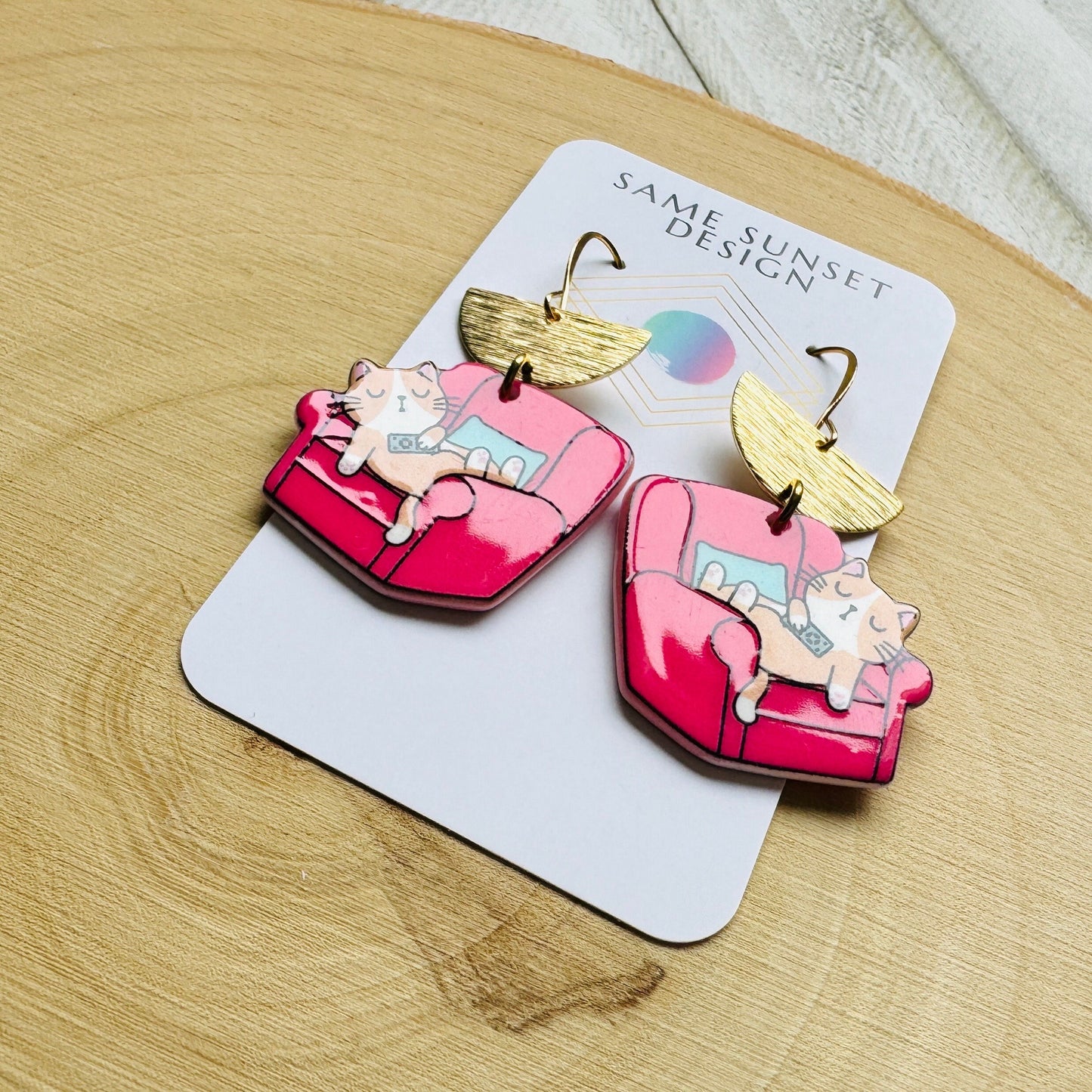 Cat Earrings