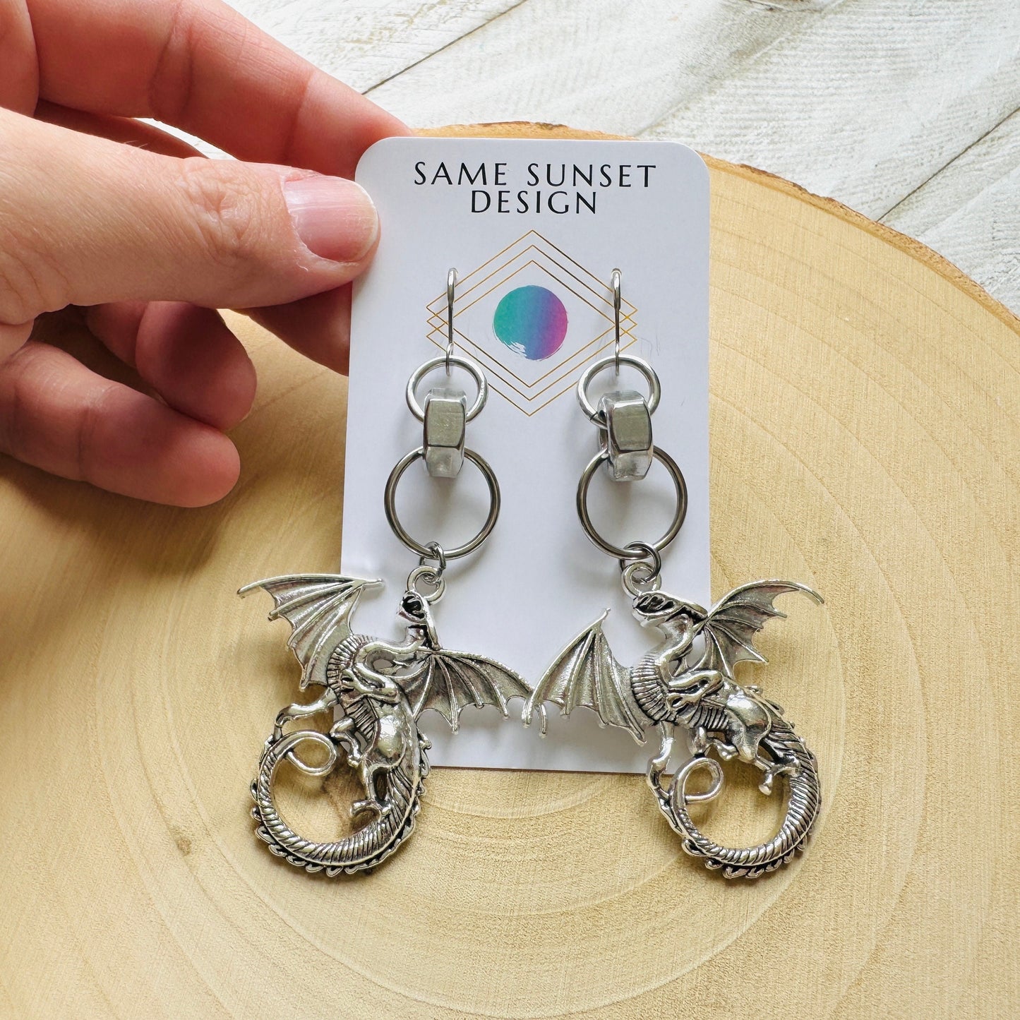 Dragon Earrings