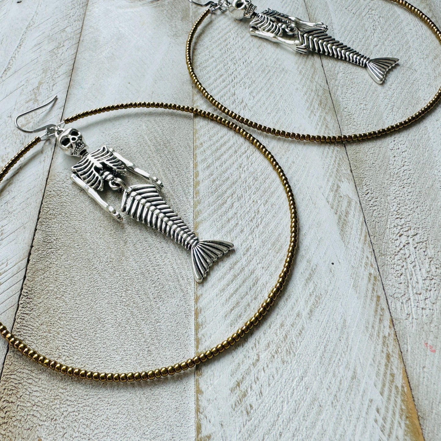 Skeleton Earrings
