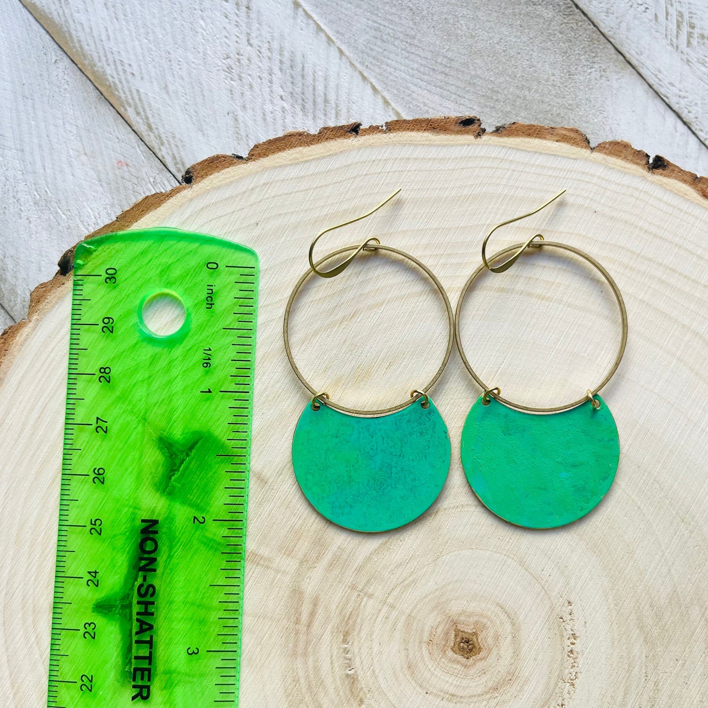 Verdigris Earrings