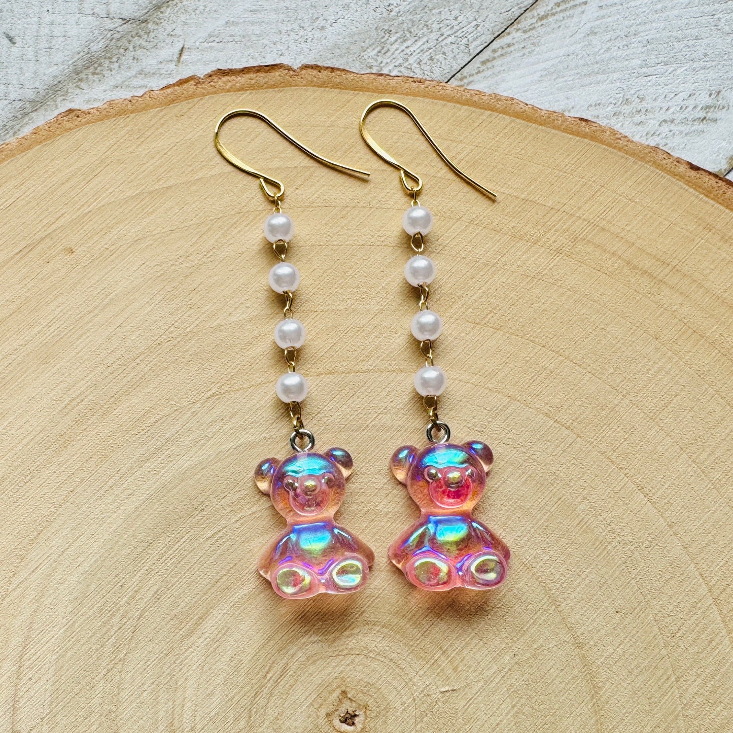 Teddy Bear Earrings