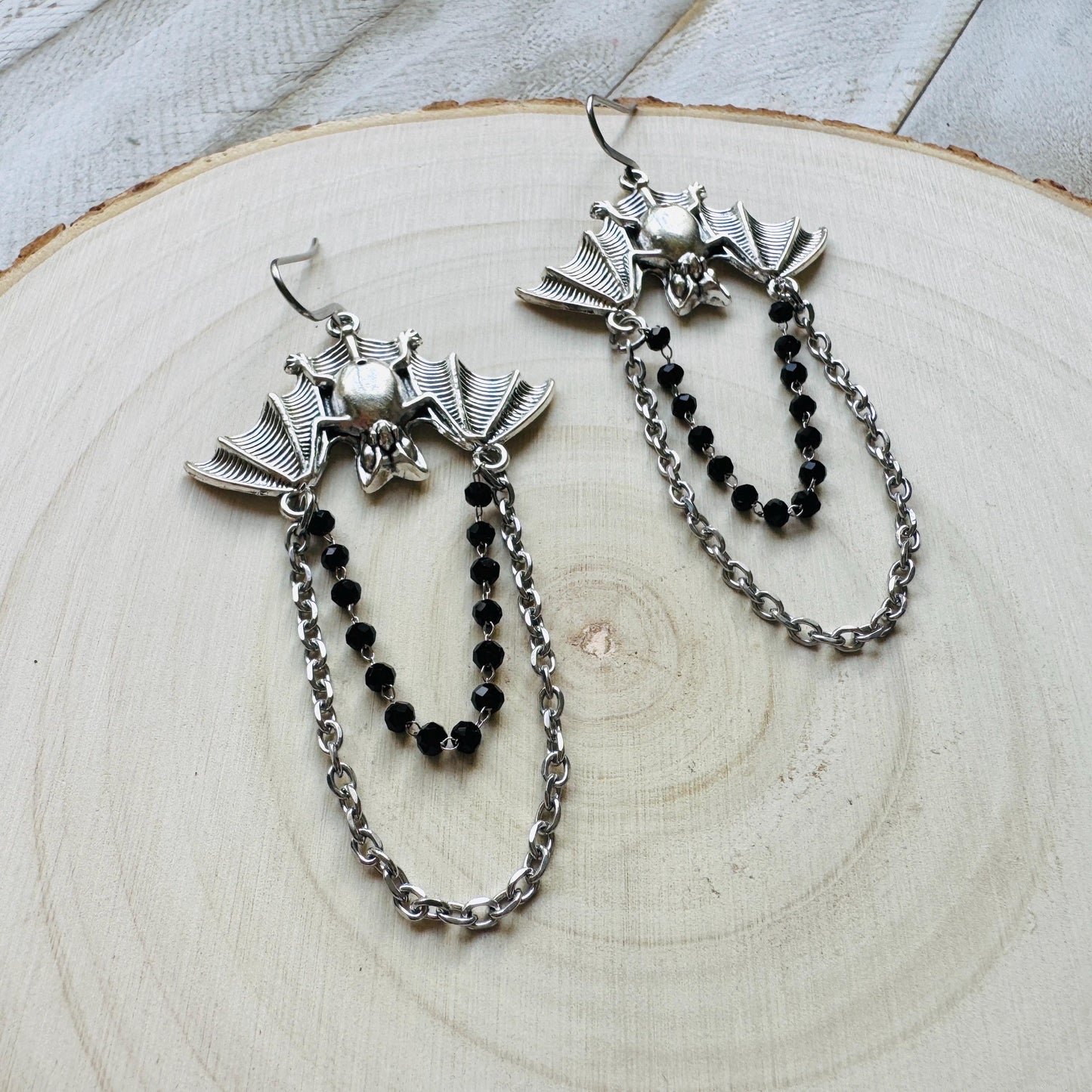 Bat Earrings