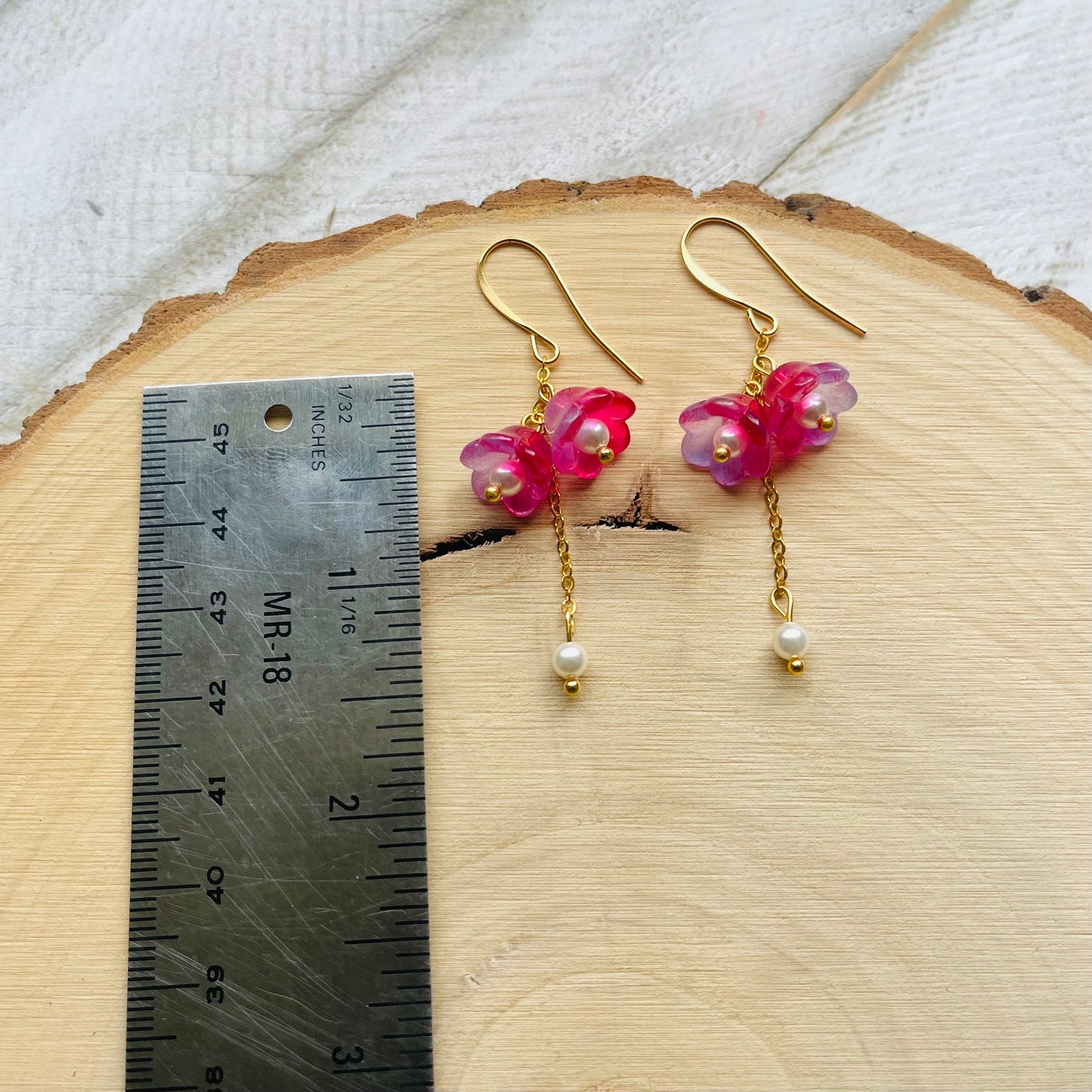 Flower Pearl Earrings