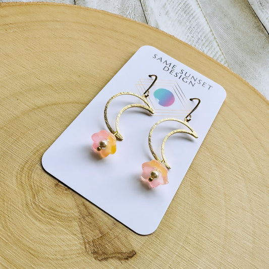 Flower Moon Earrings