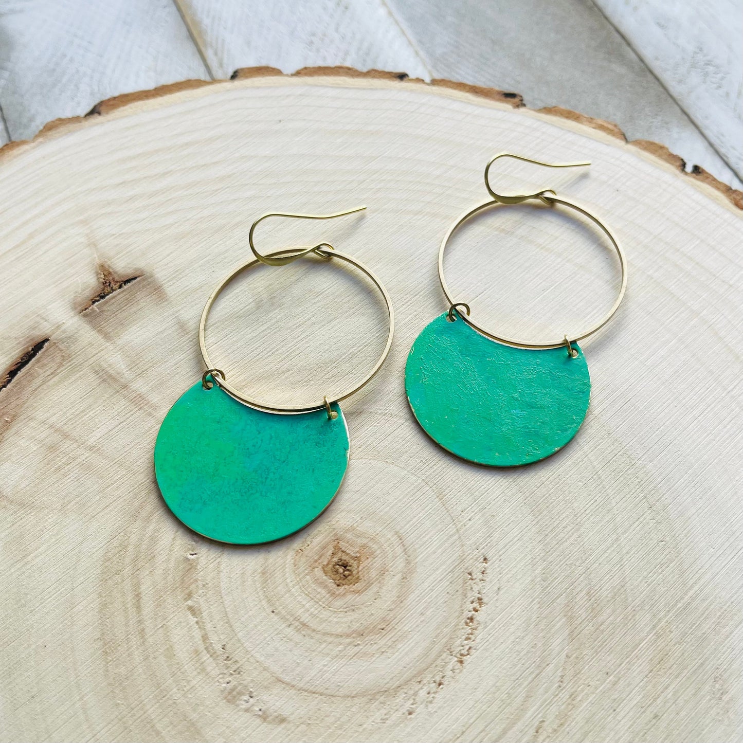 Verdigris Earrings