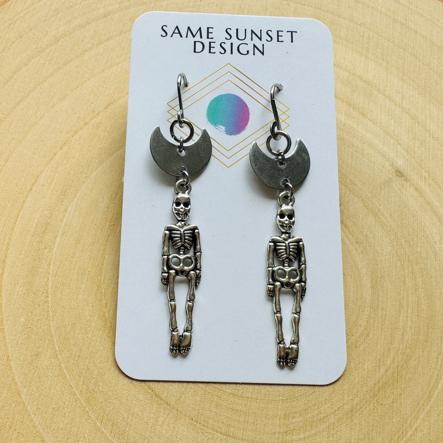 Skeleton Earrings