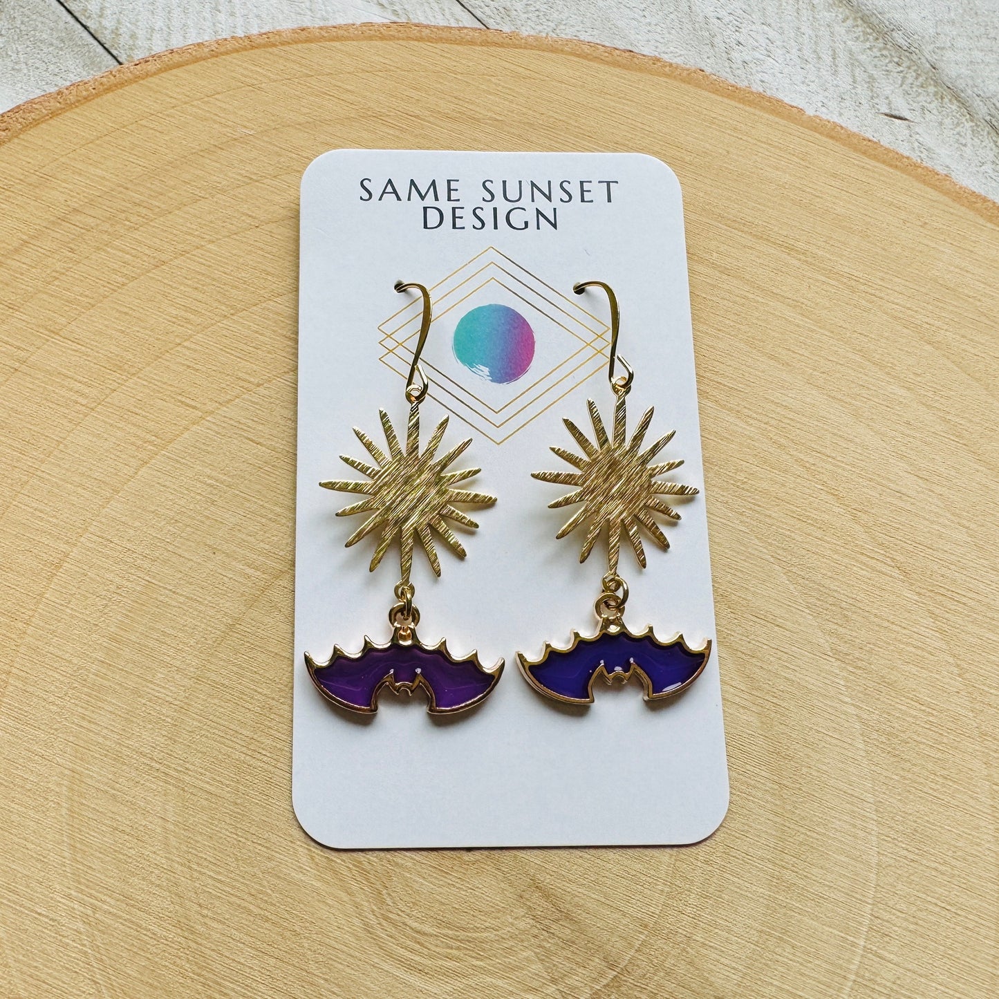 Bat Earrings