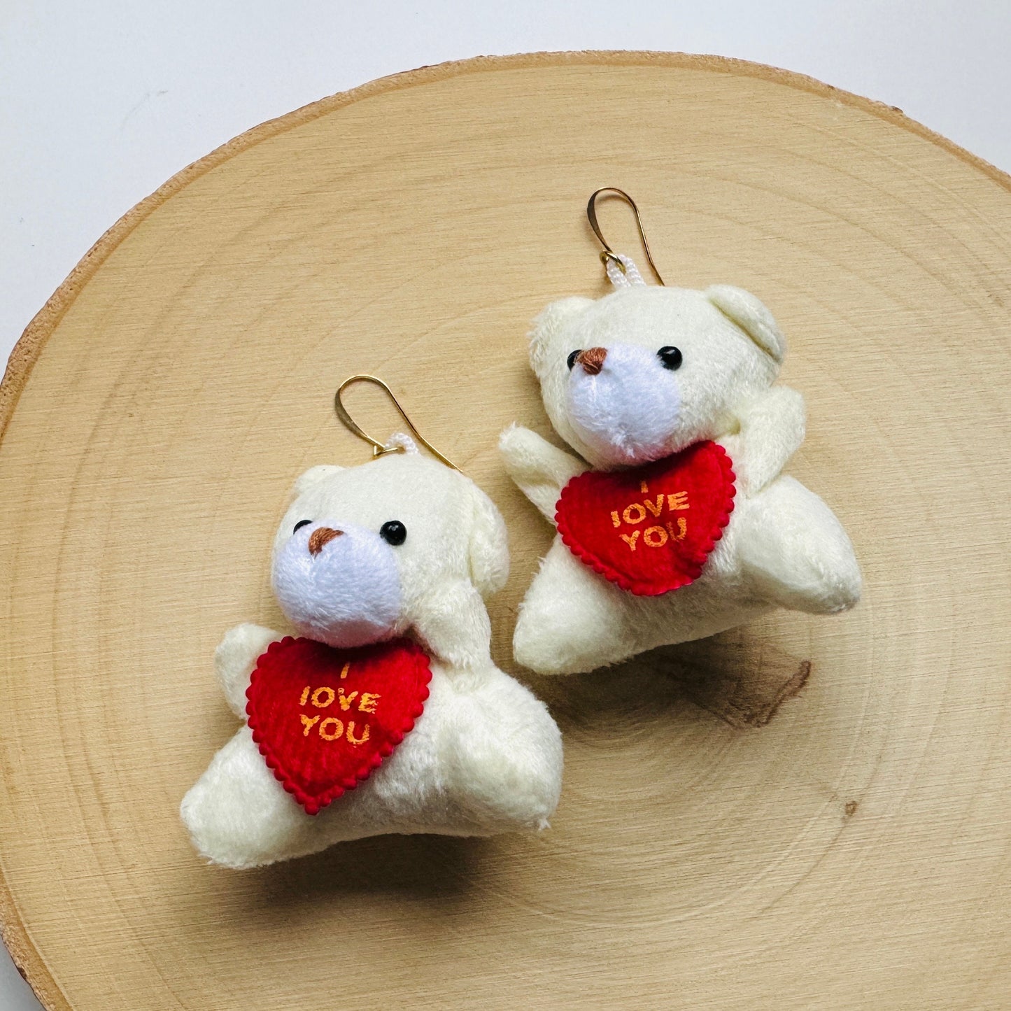 Teddy Bear Earrings