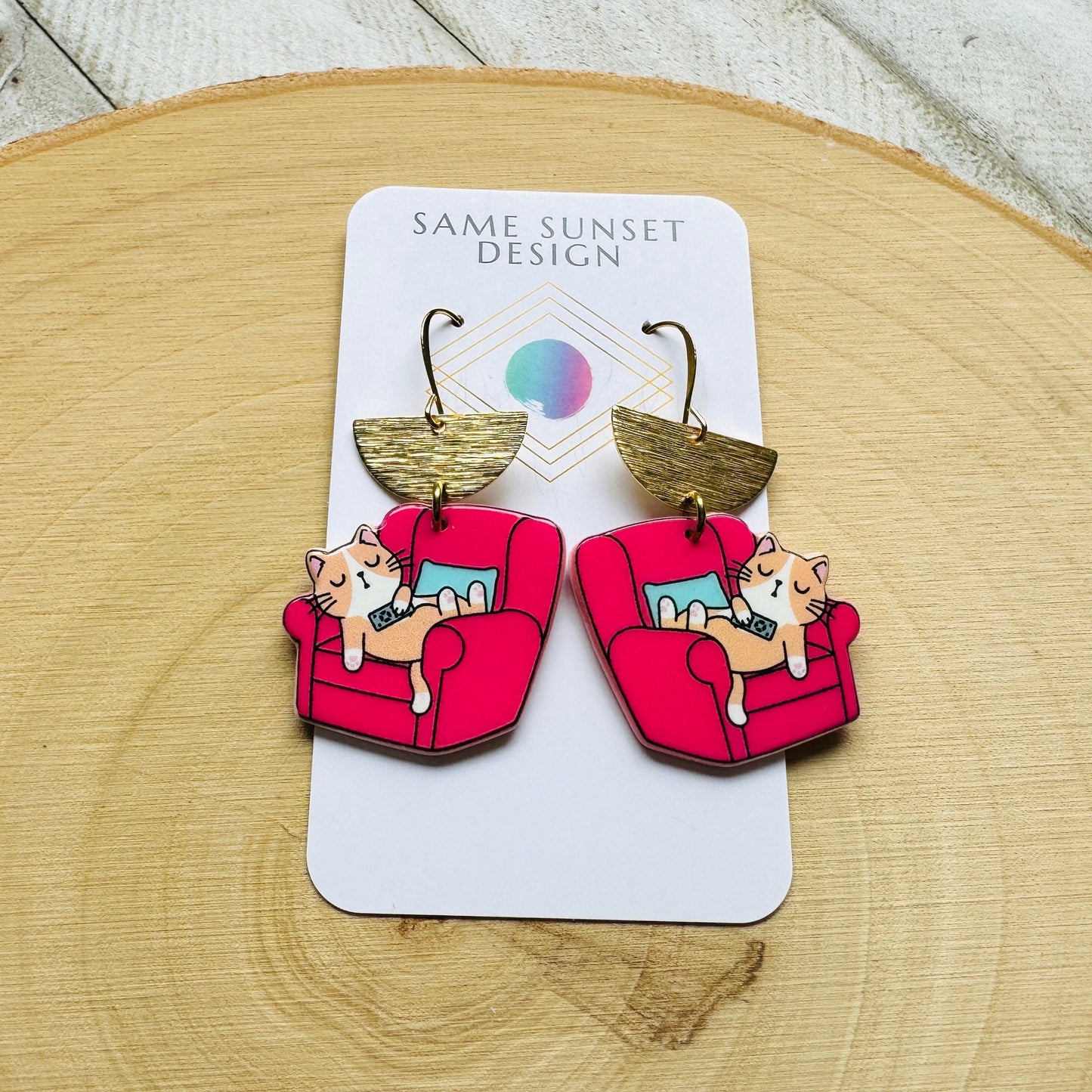Cat Earrings