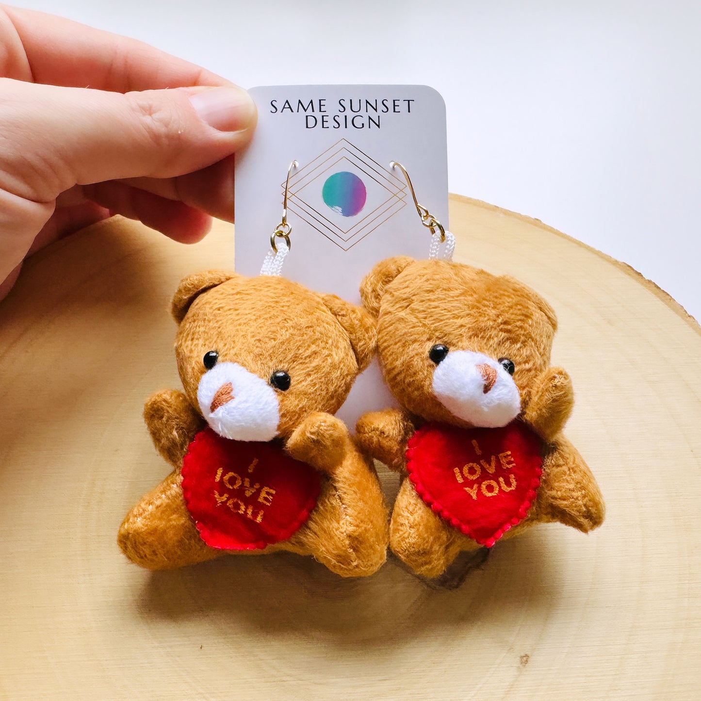 Teddy Bear Earrings