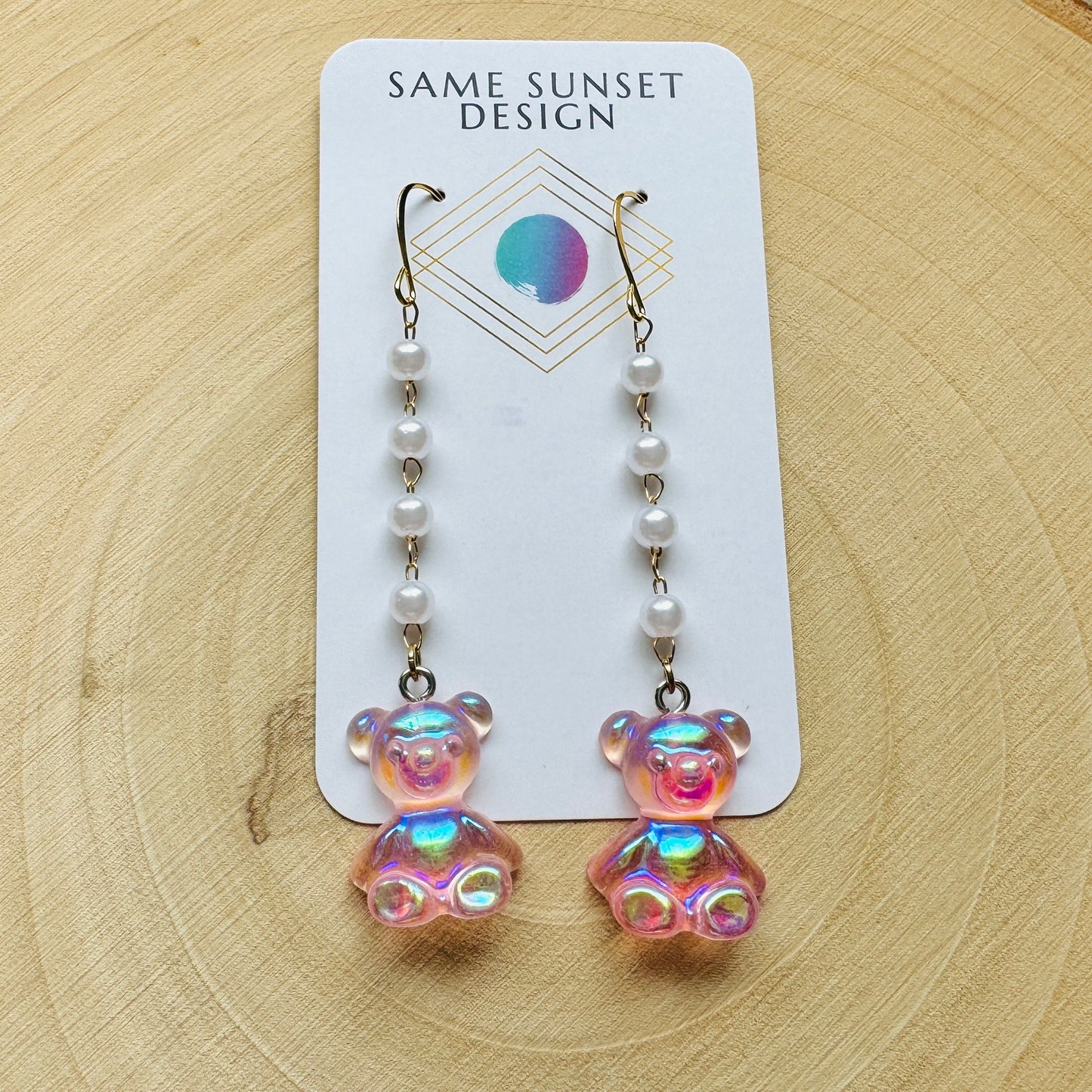 Teddy Bear Earrings