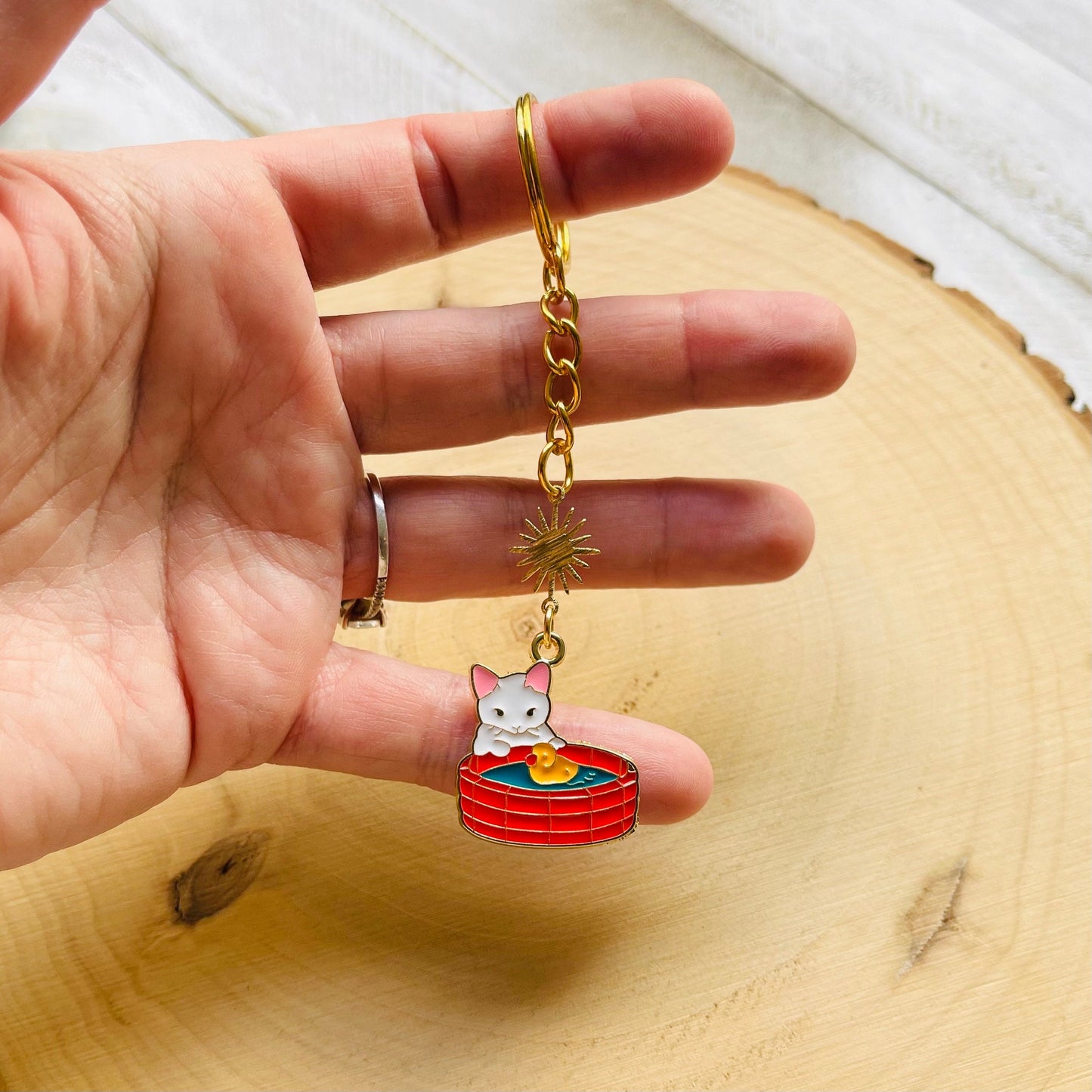 Cat Keychain
