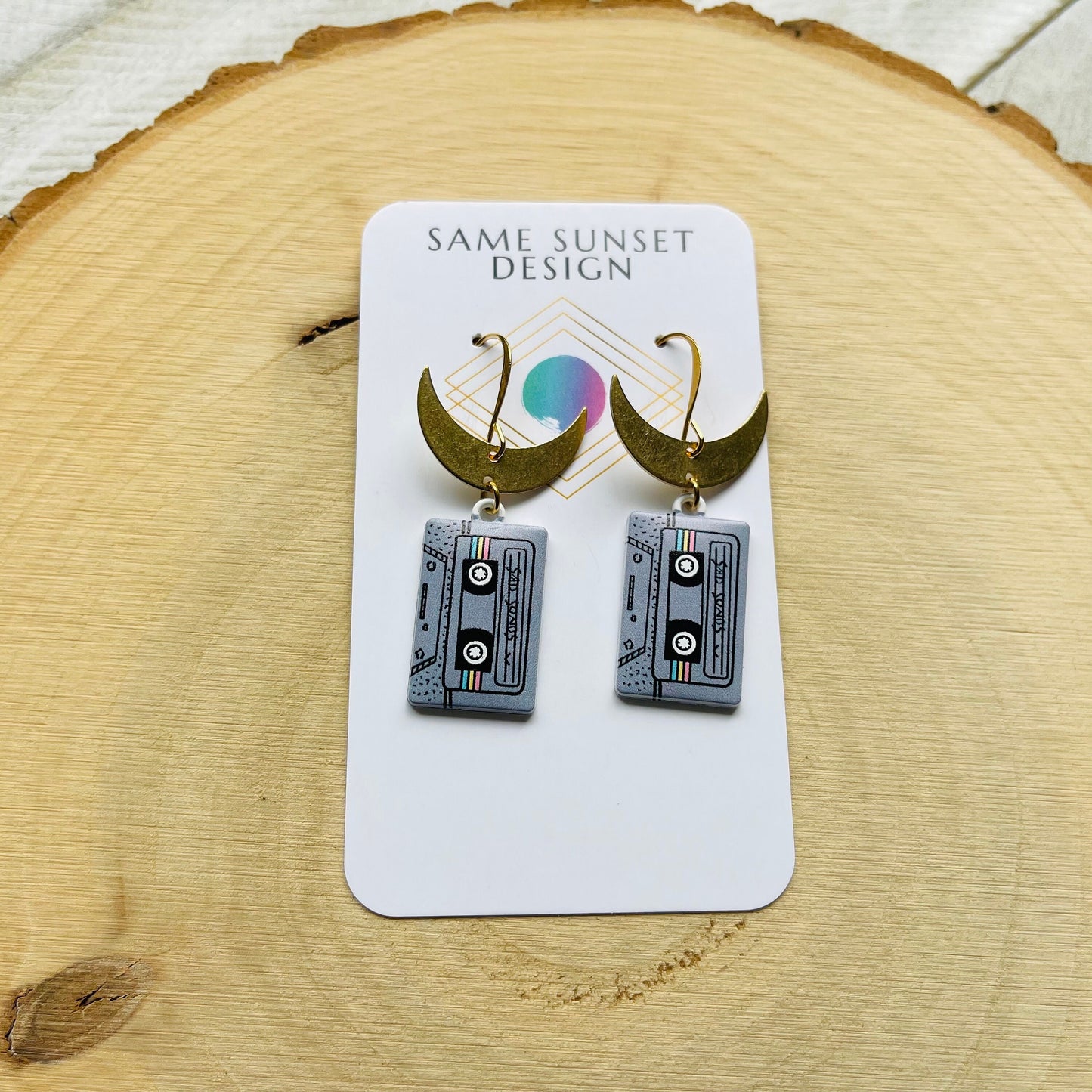 Cassette Tape Earrings