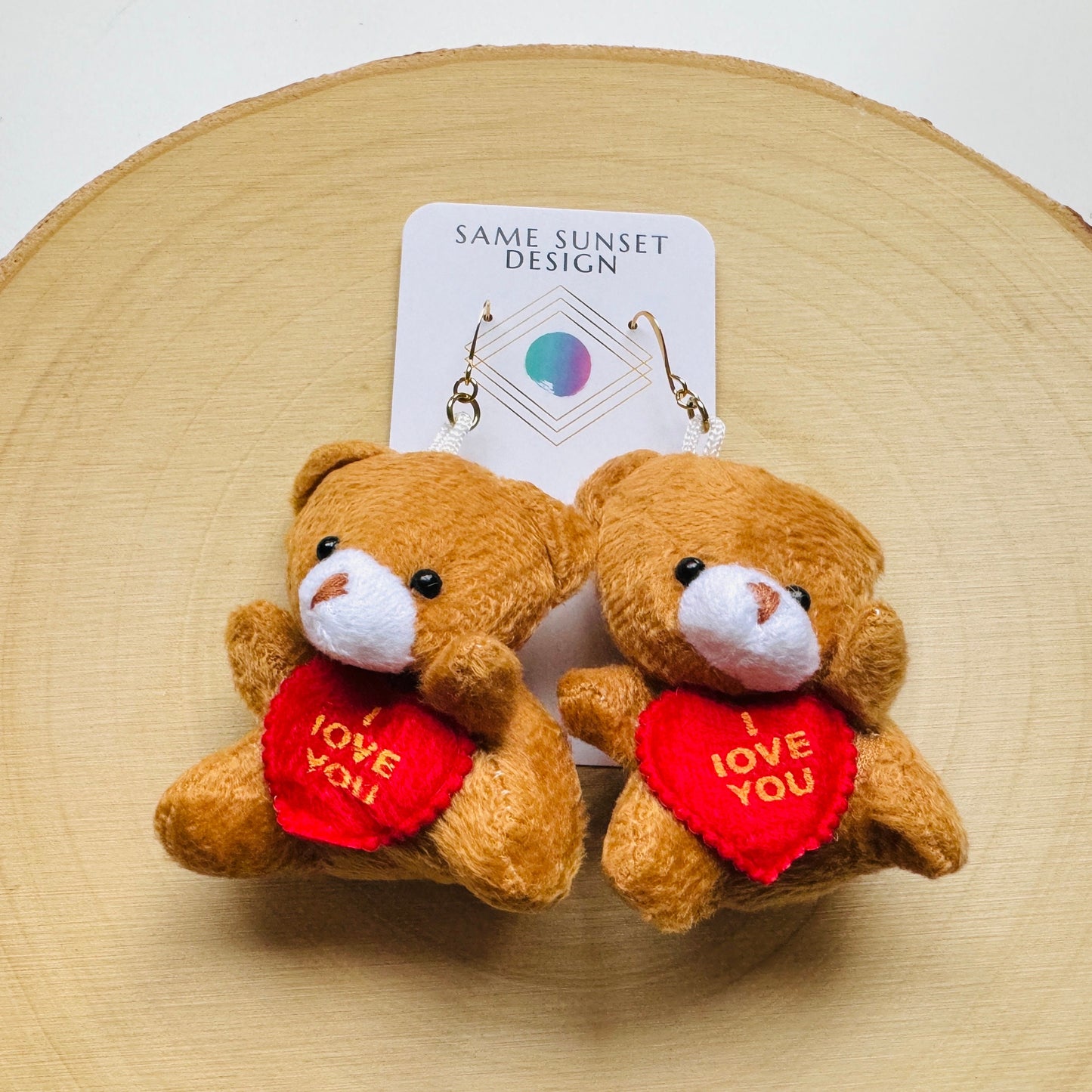 Teddy Bear Earrings