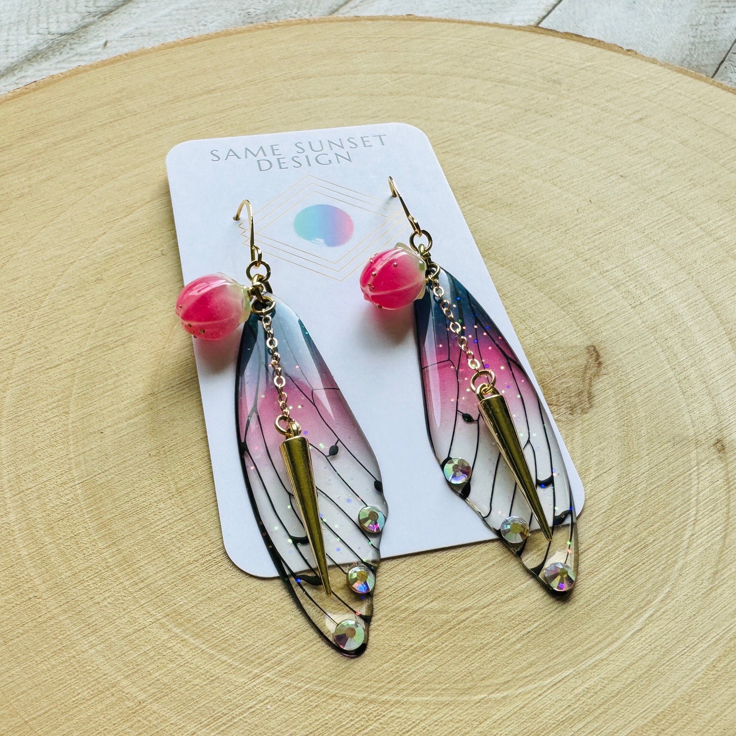 Butterfly Wing Earrings