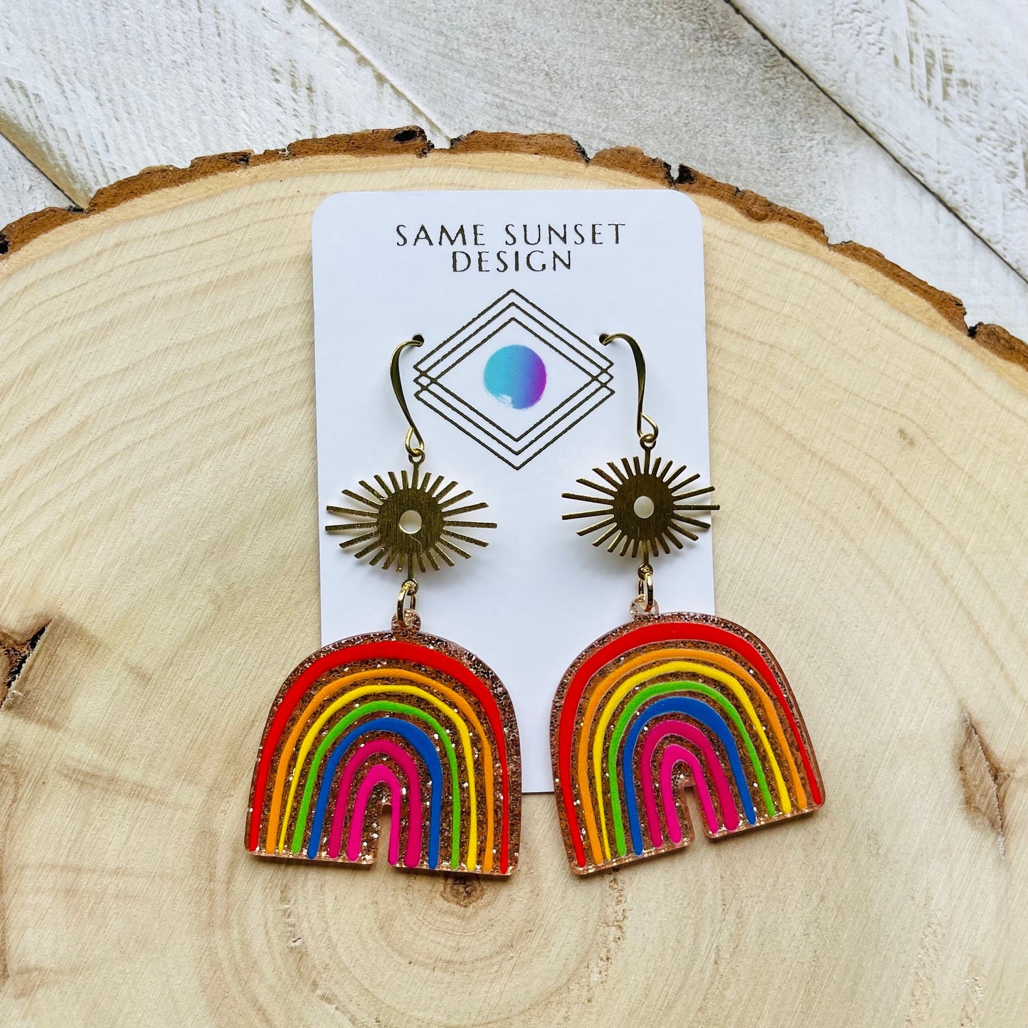Rainbow Earrings
