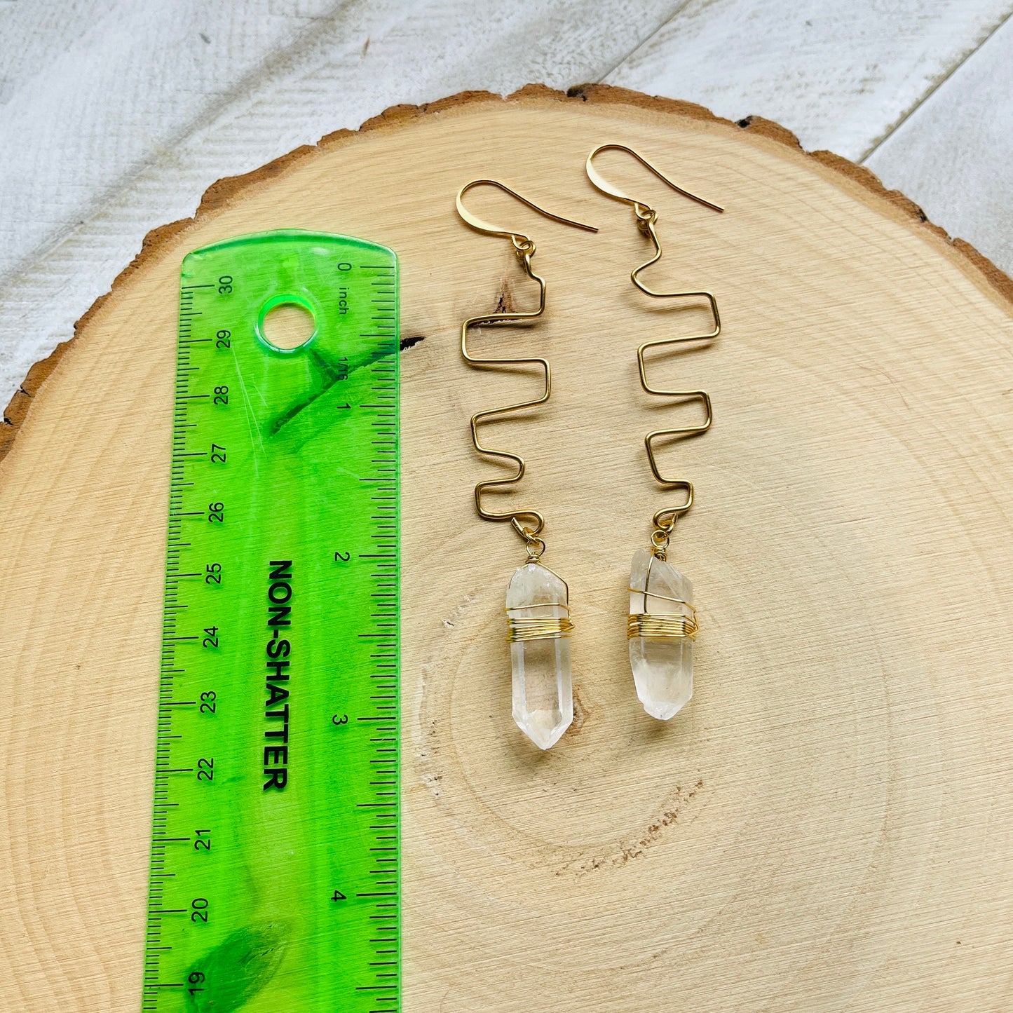 Quartz Earrings