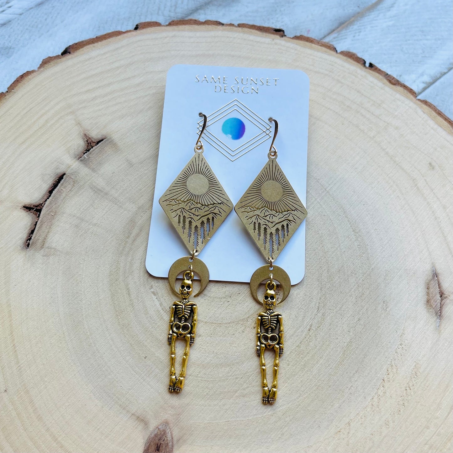 Skeleton Earrings
