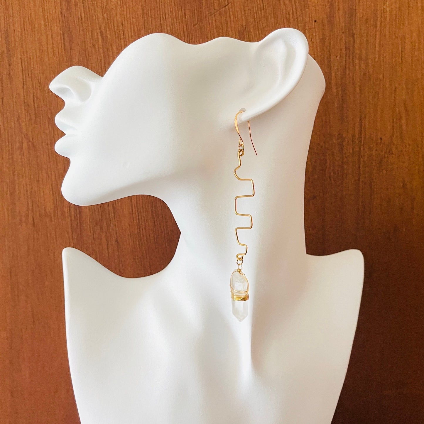 Quartz Earrings