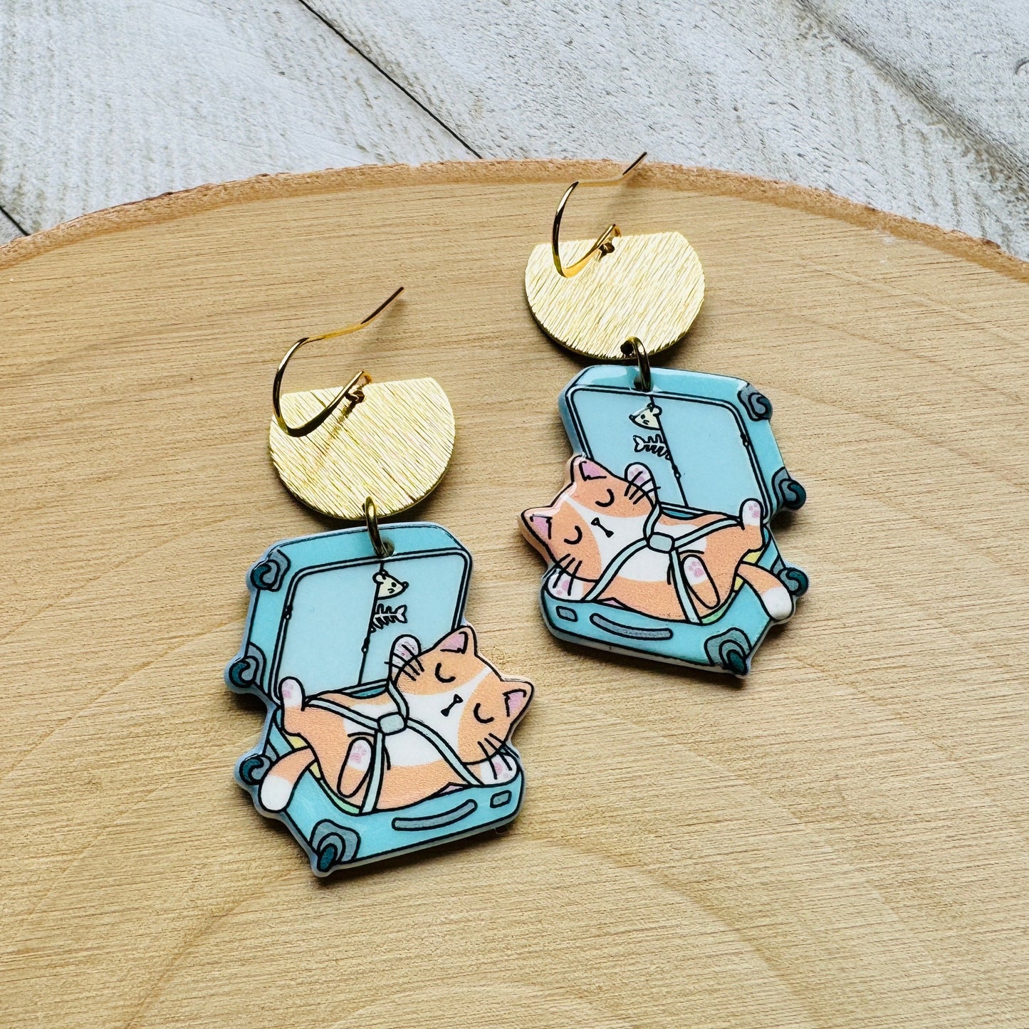 Cat Earrings