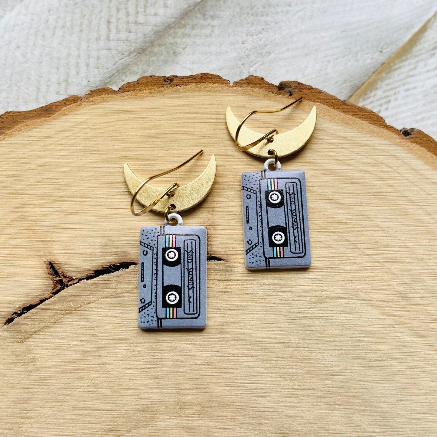 Cassette Tape Earrings
