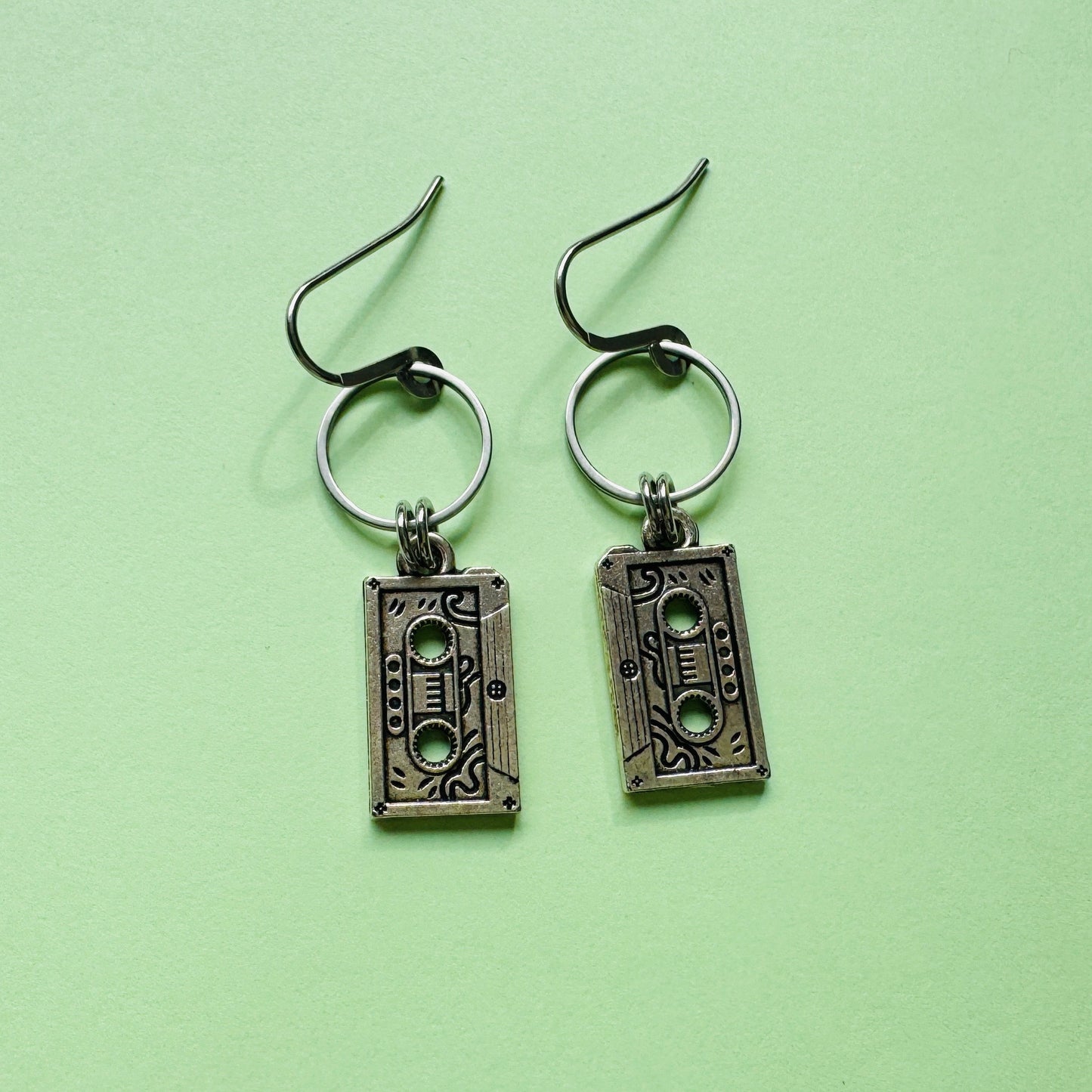 Cassette Tape Earrings