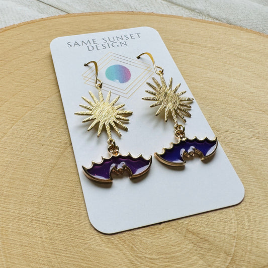Bat Earrings