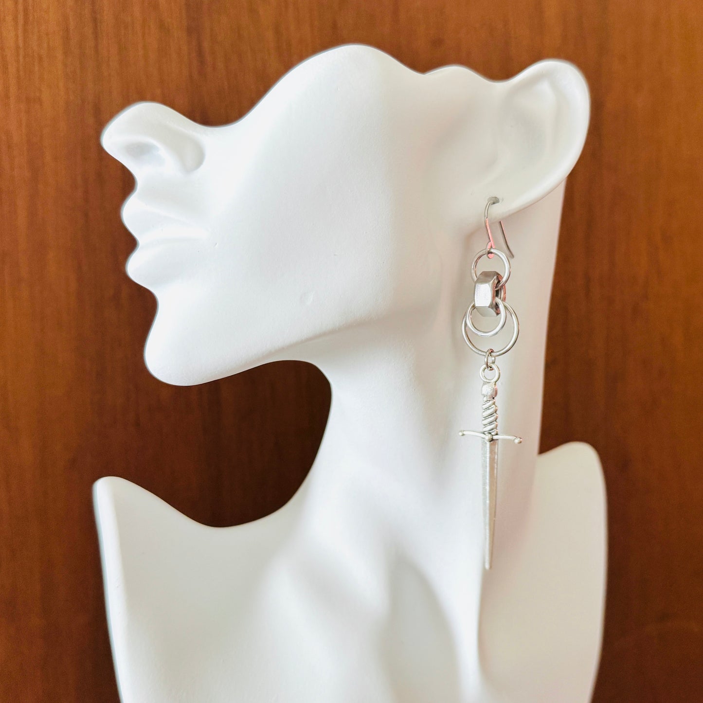 Sword Earrings