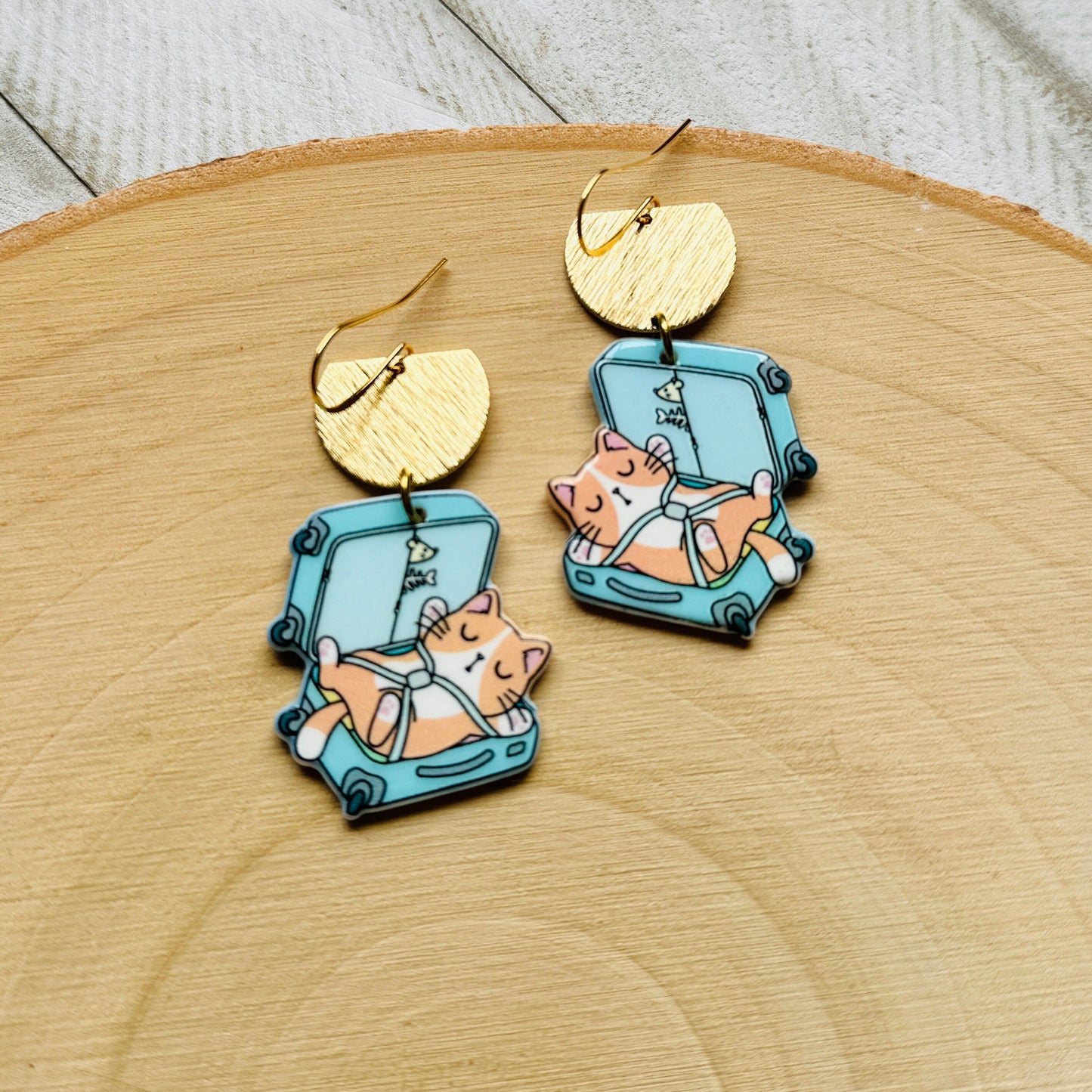 Cat Earrings
