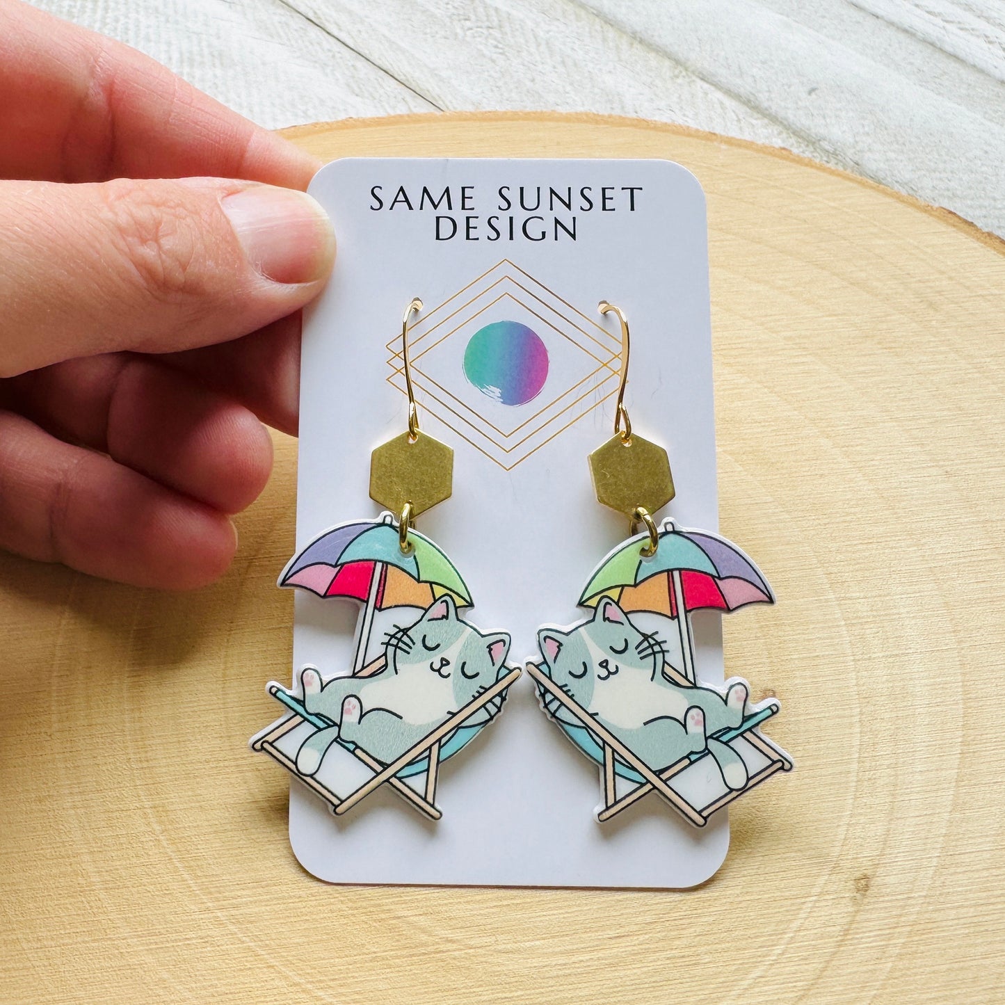 Cat Earrings