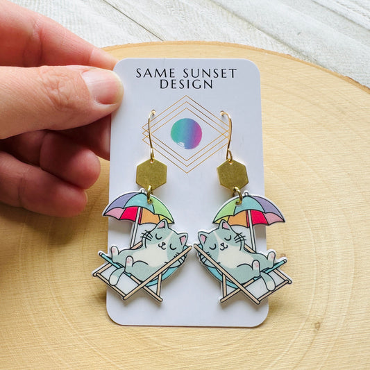 Cat Earrings