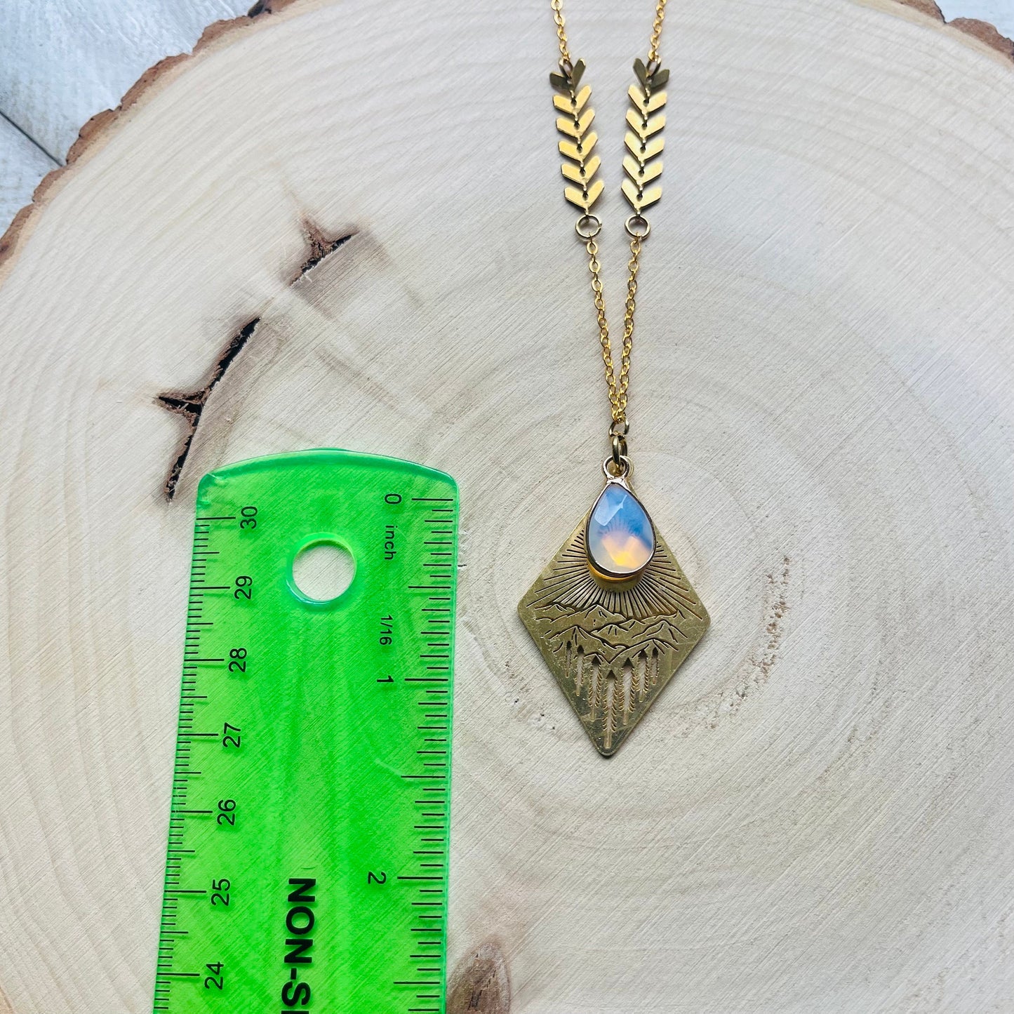 Opalite Mountain Necklace