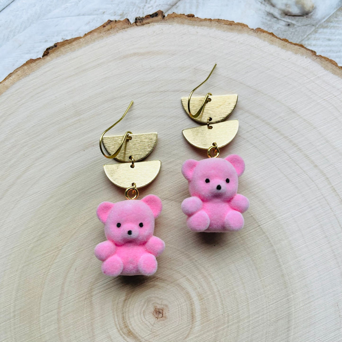 Teddy Bear Earrings