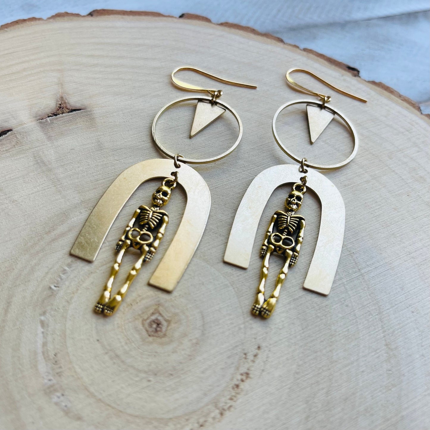 Skeleton Earrings