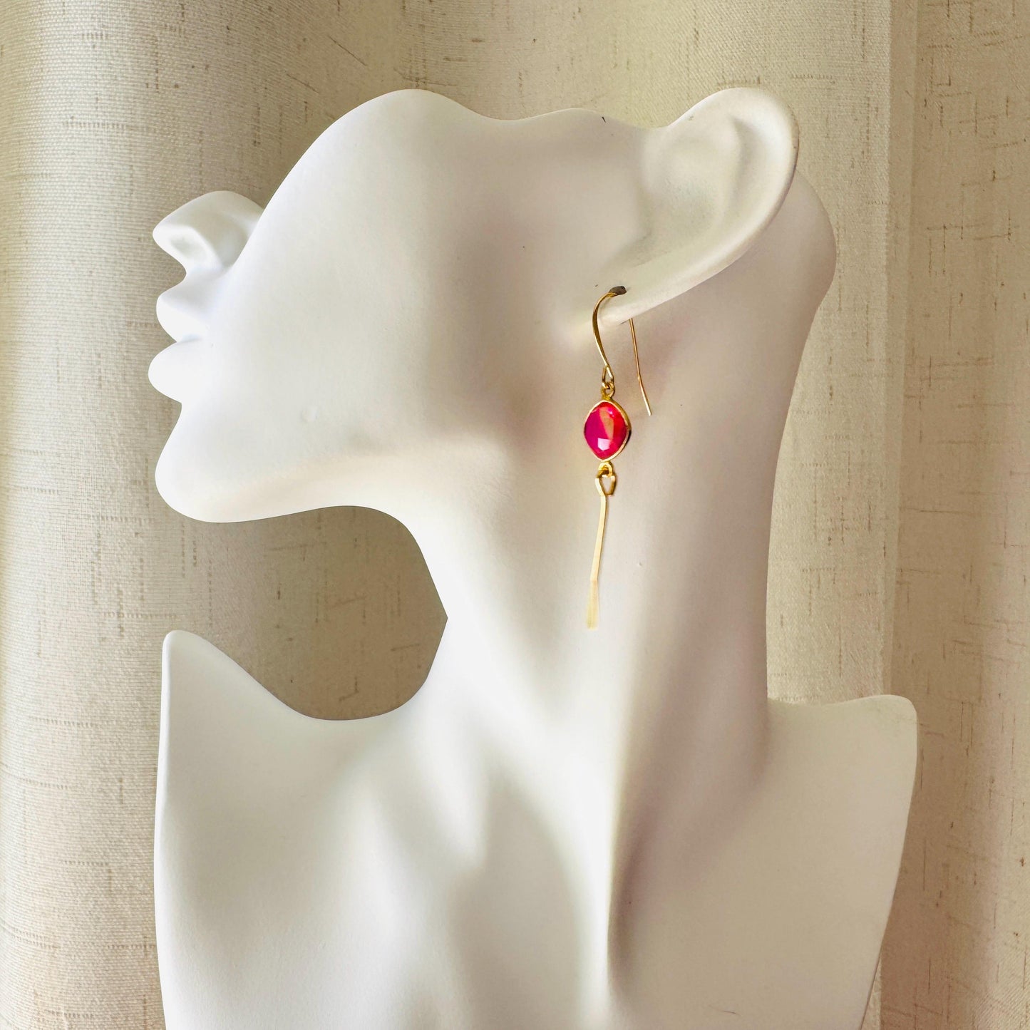 Aura Quartz Earrings
