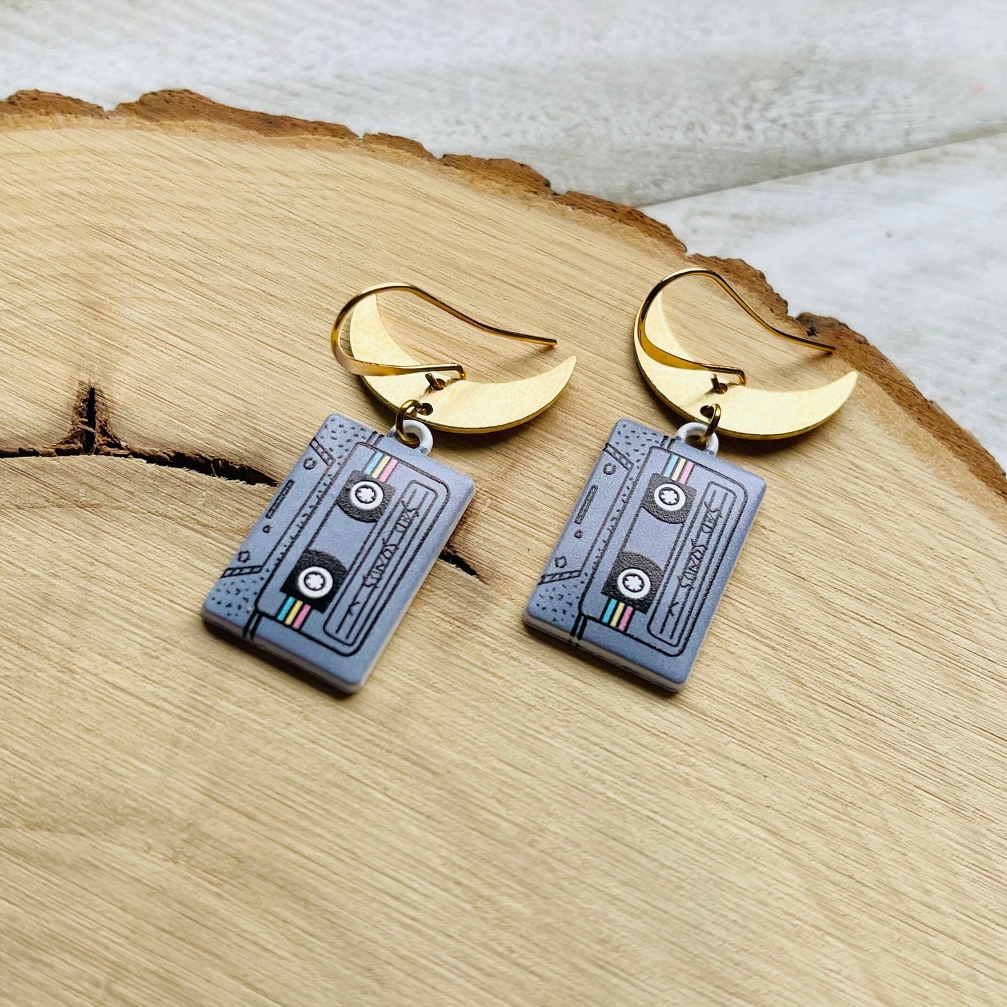 Cassette Tape Earrings