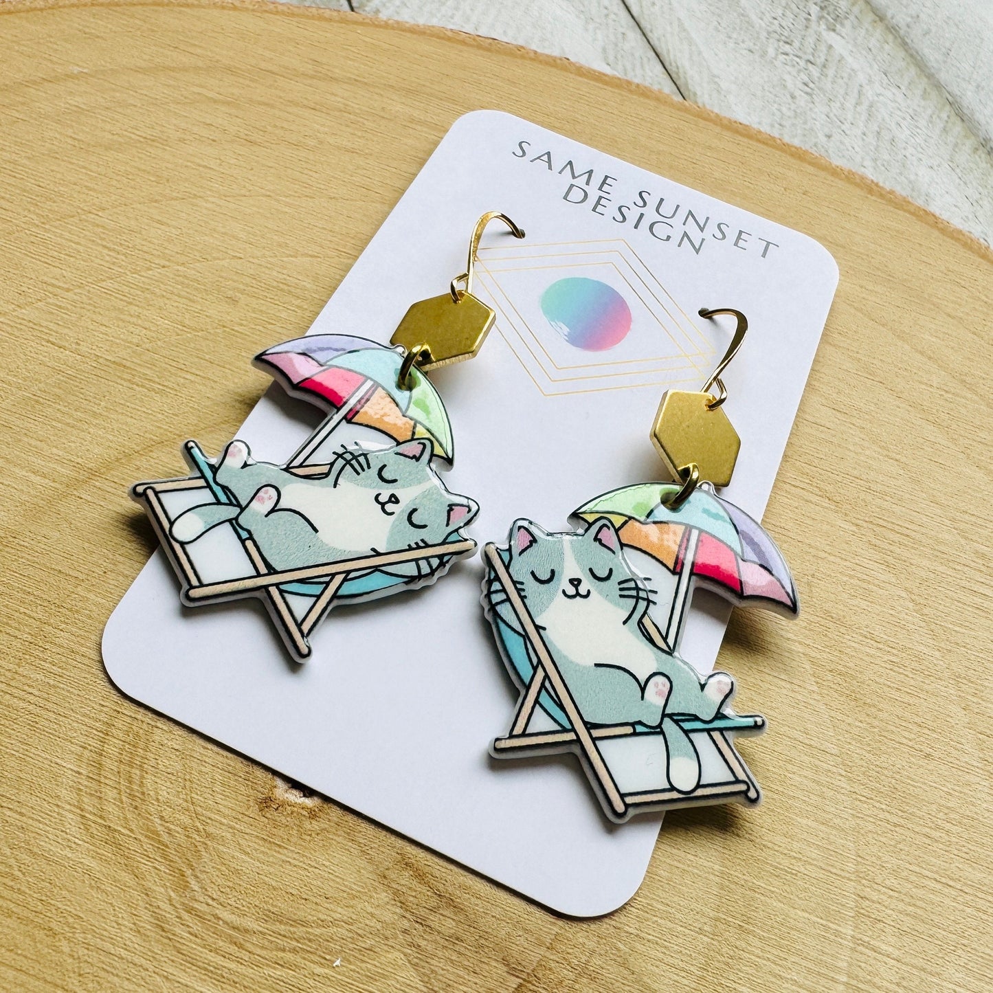 Cat Earrings