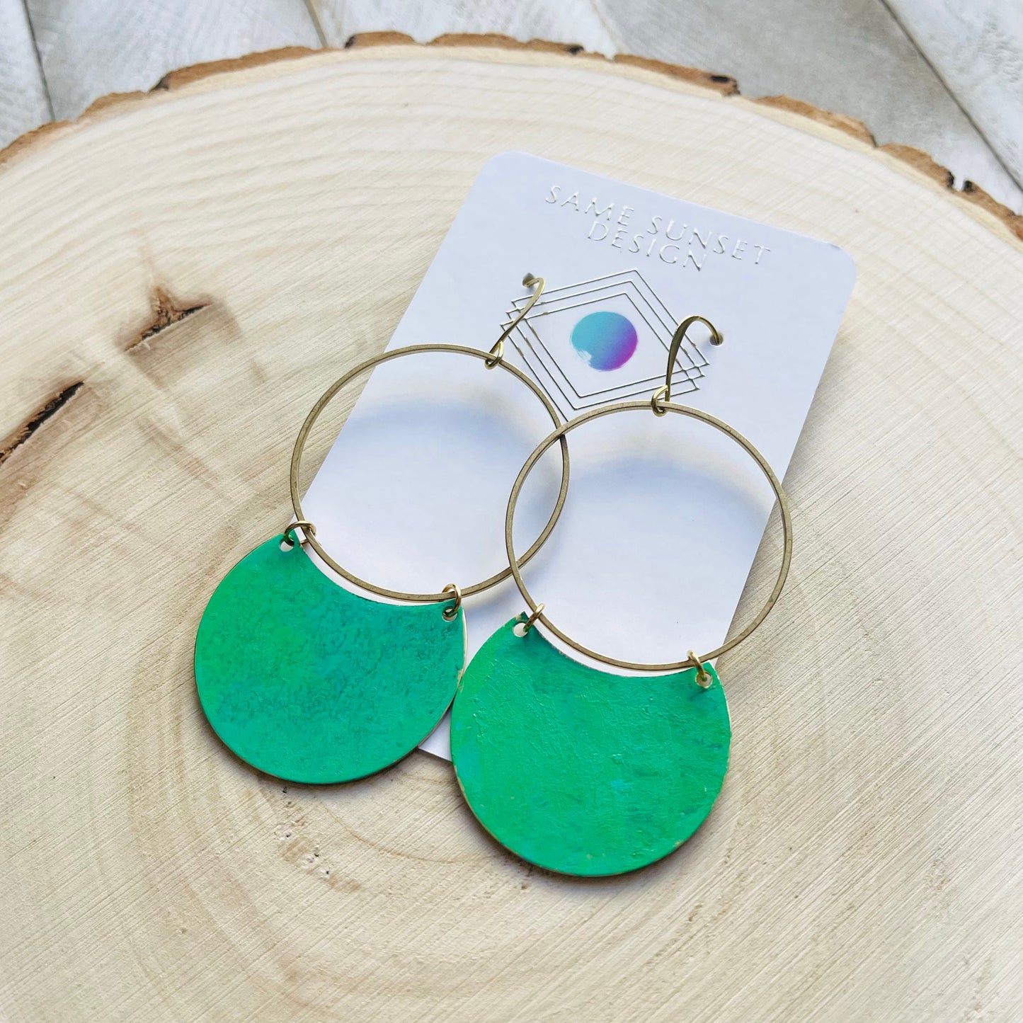 Verdigris Earrings