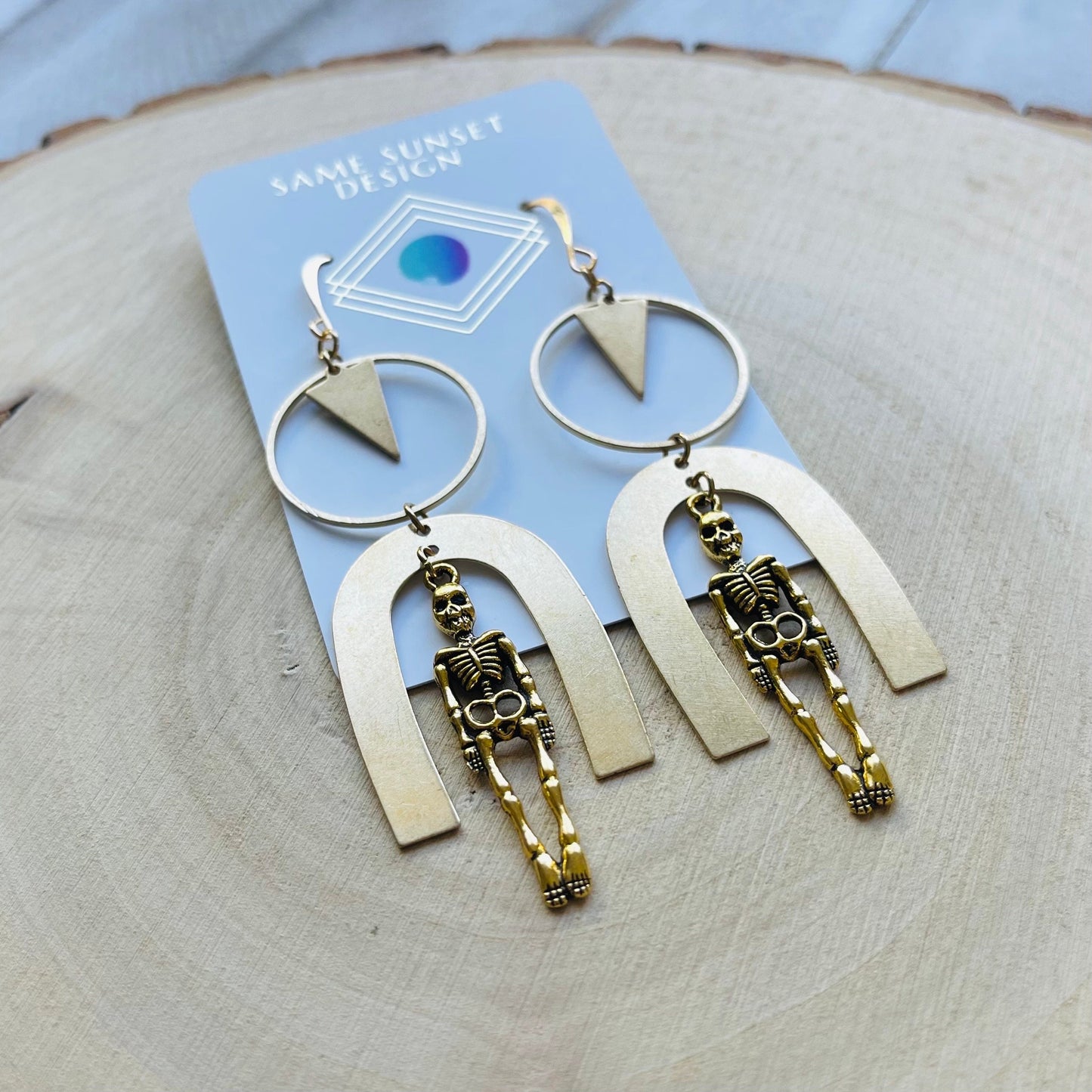 Skeleton Earrings
