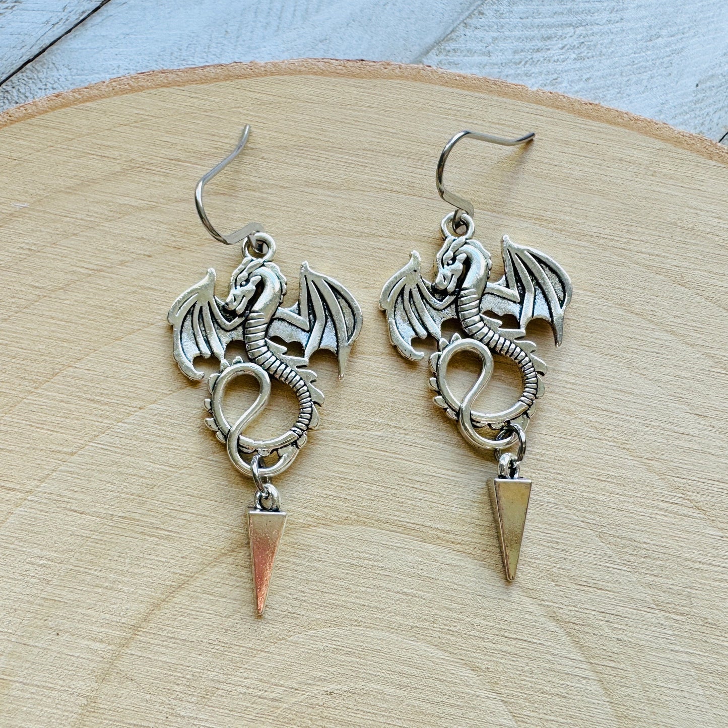 Dragon Spike Earrings