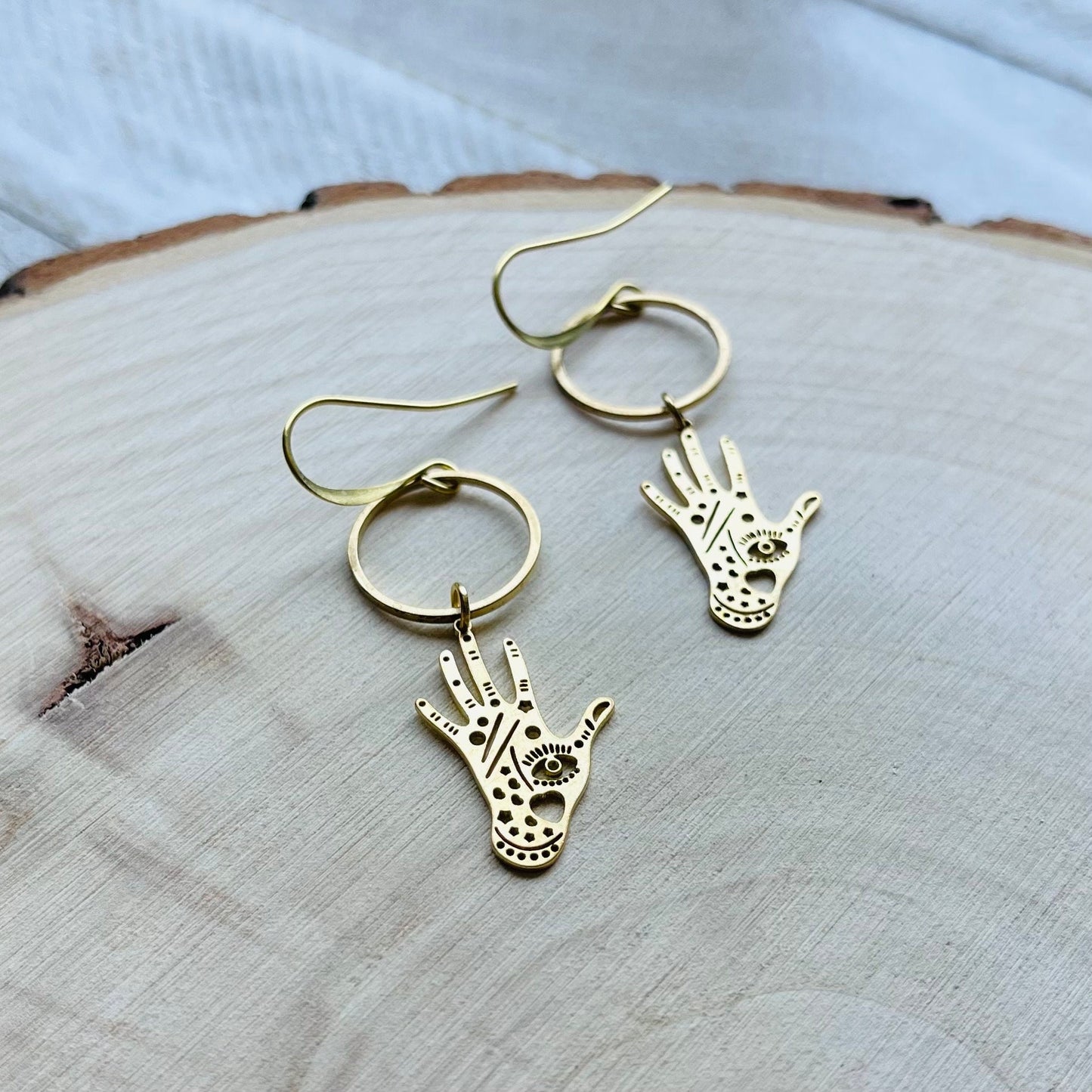 Hand Earrings