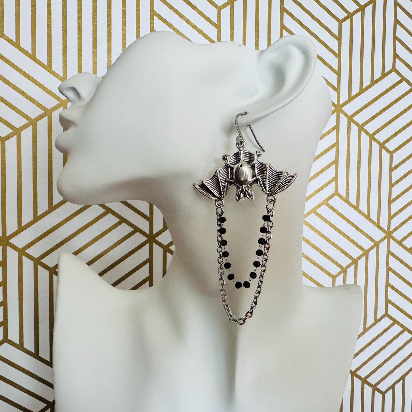 Bat Earrings