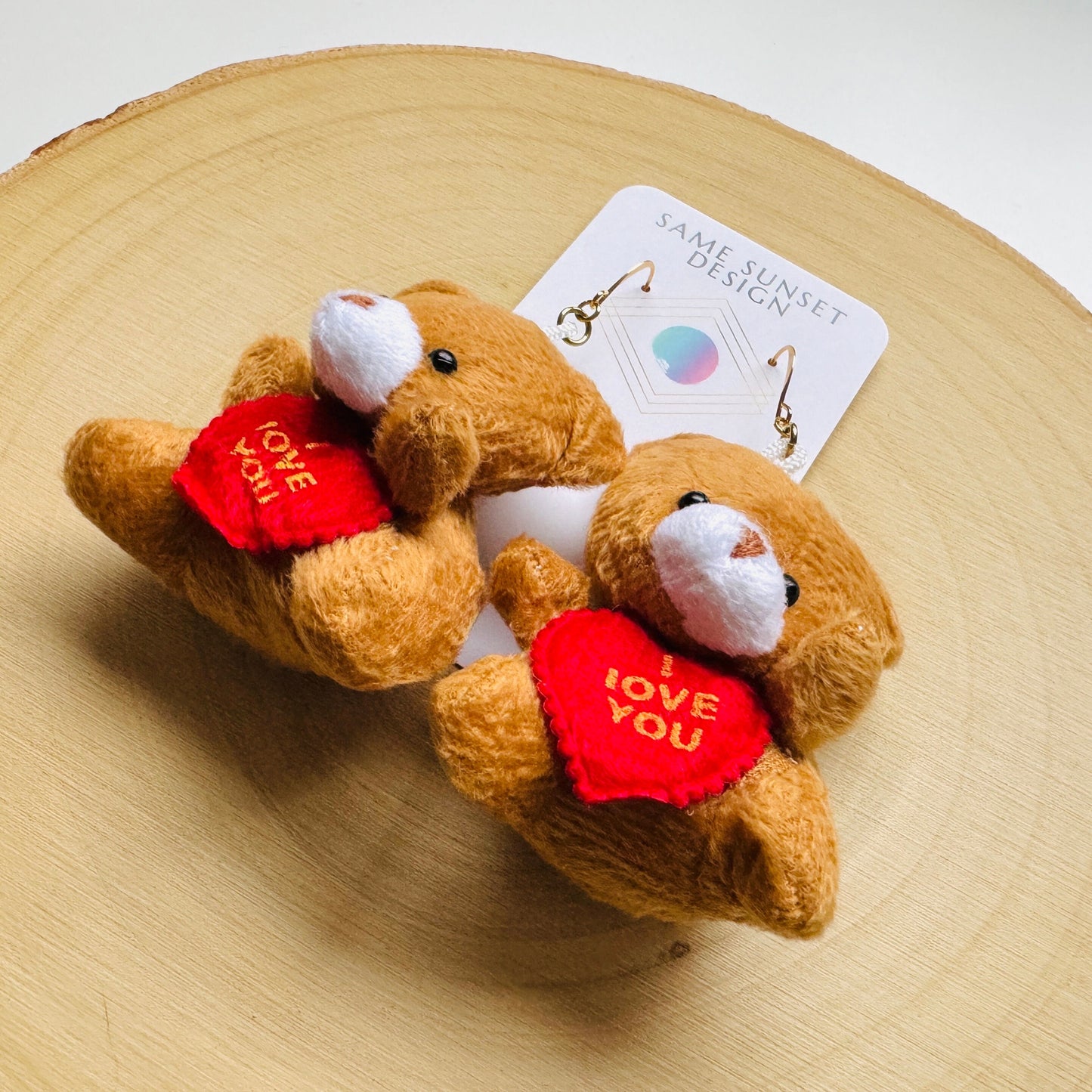 Teddy Bear Earrings