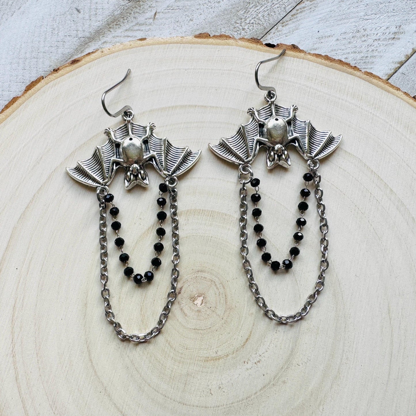 Bat Earrings